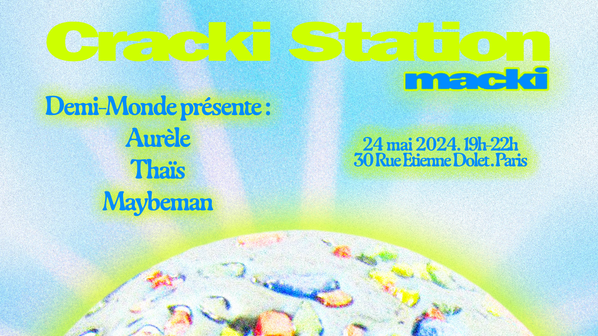 Cracki Station Spécial Macki Invite Demi Monde ! Cover