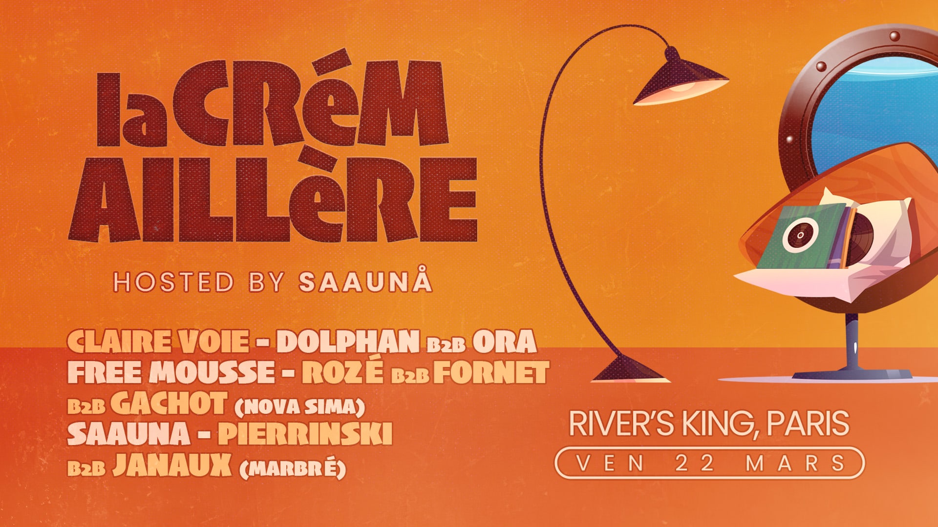 La Crémaillère | Opening 22 Mars Cover