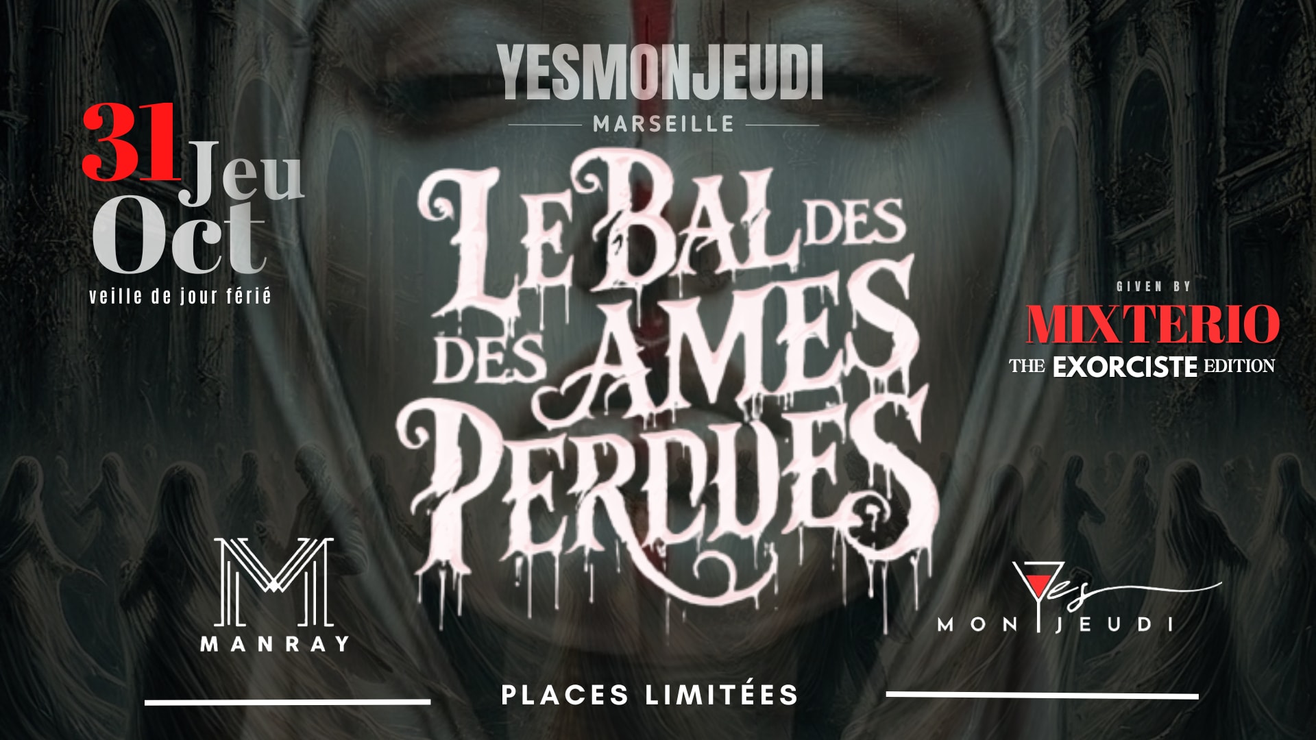 Manray X Yesmonjeudi / Le Bal Des Ames Perdues Cover