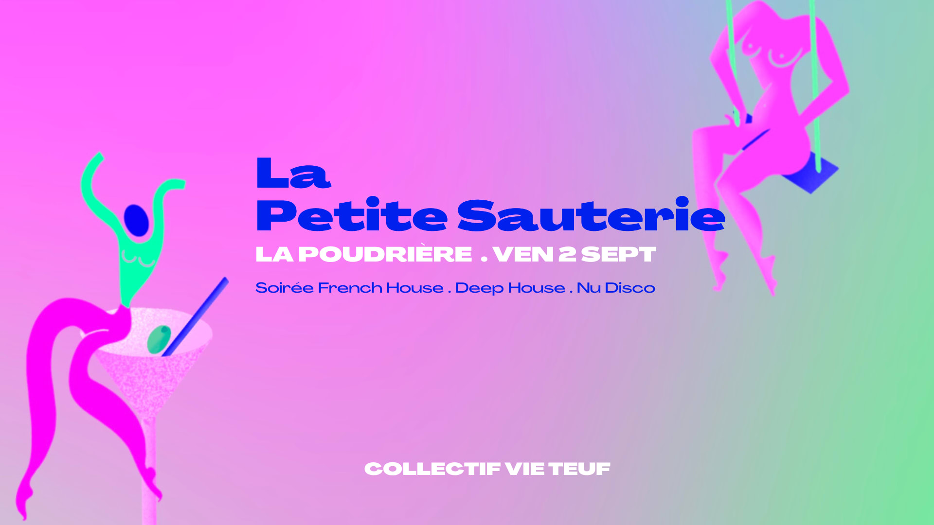 La Petite Sauterie #3 | Toujours Là, Harleatz, Magnolia, Løne Døg Cover