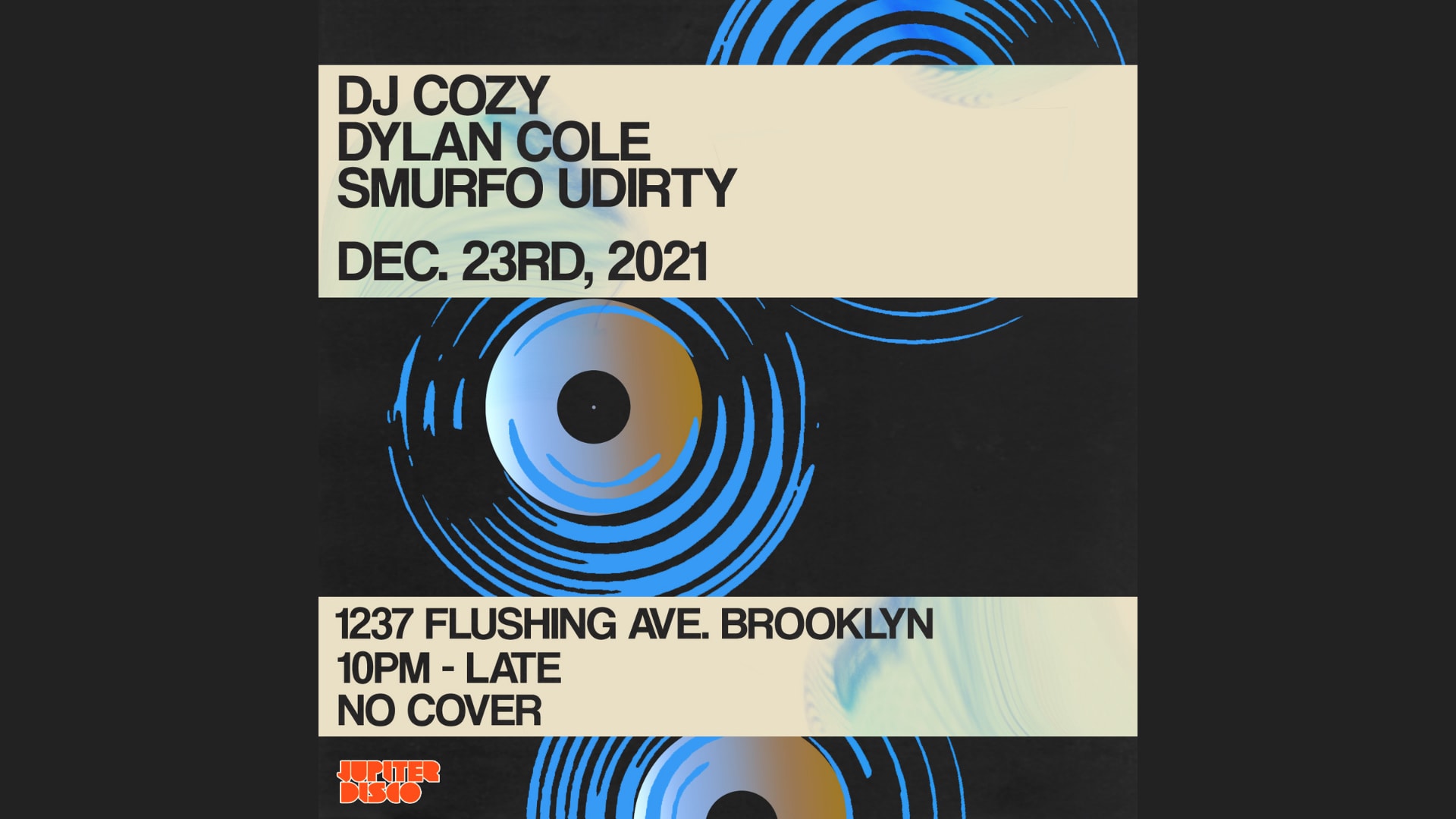(Postponed) Dj Cozy Ep Release Party Cover