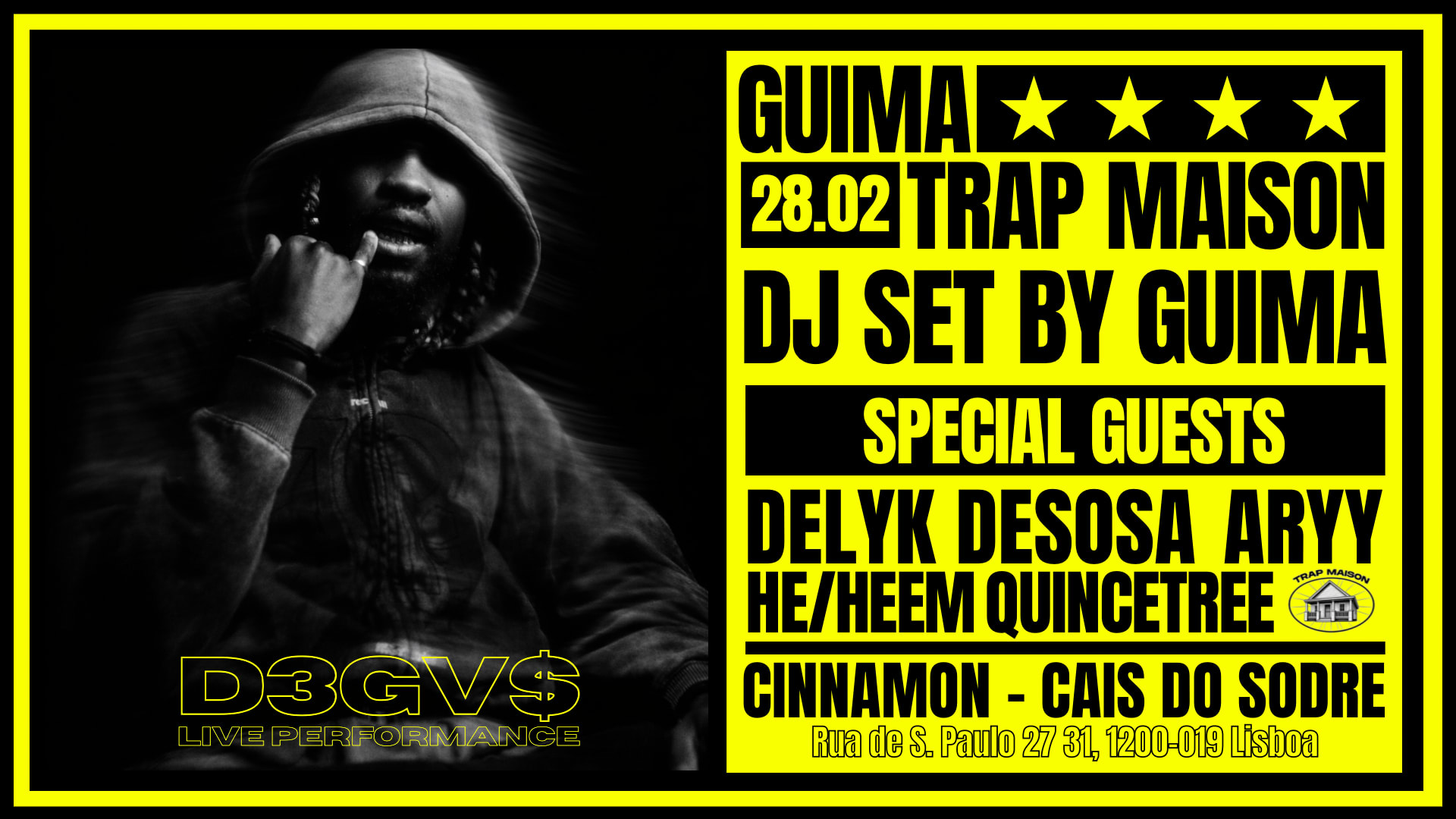 Trap Maison X Guima - D3gvs Show Cover