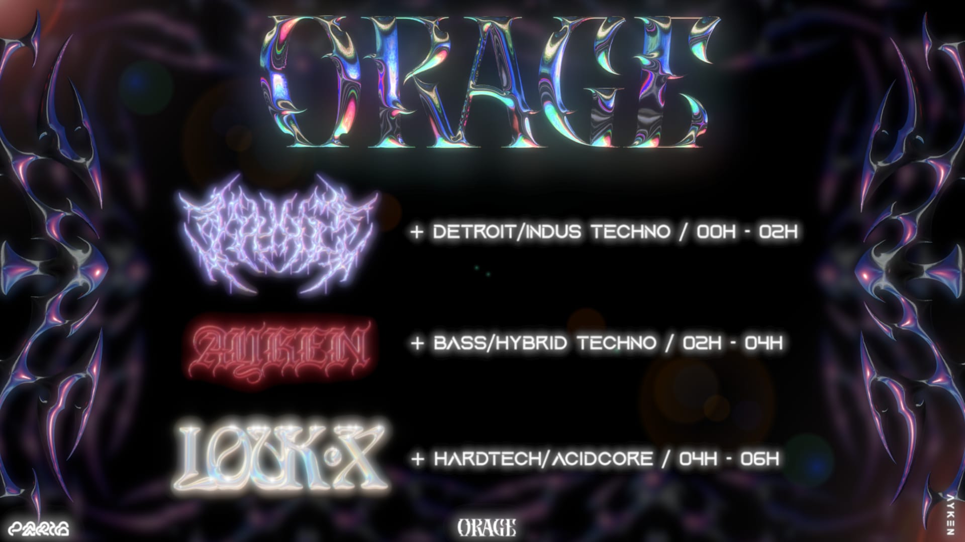 Orage Presents : “Ouragan” #3 Cover