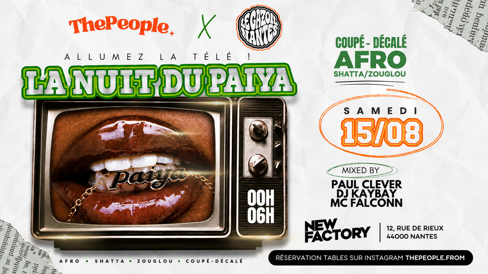 La Nuit Du Paiya The People X Le Gazoil Cover