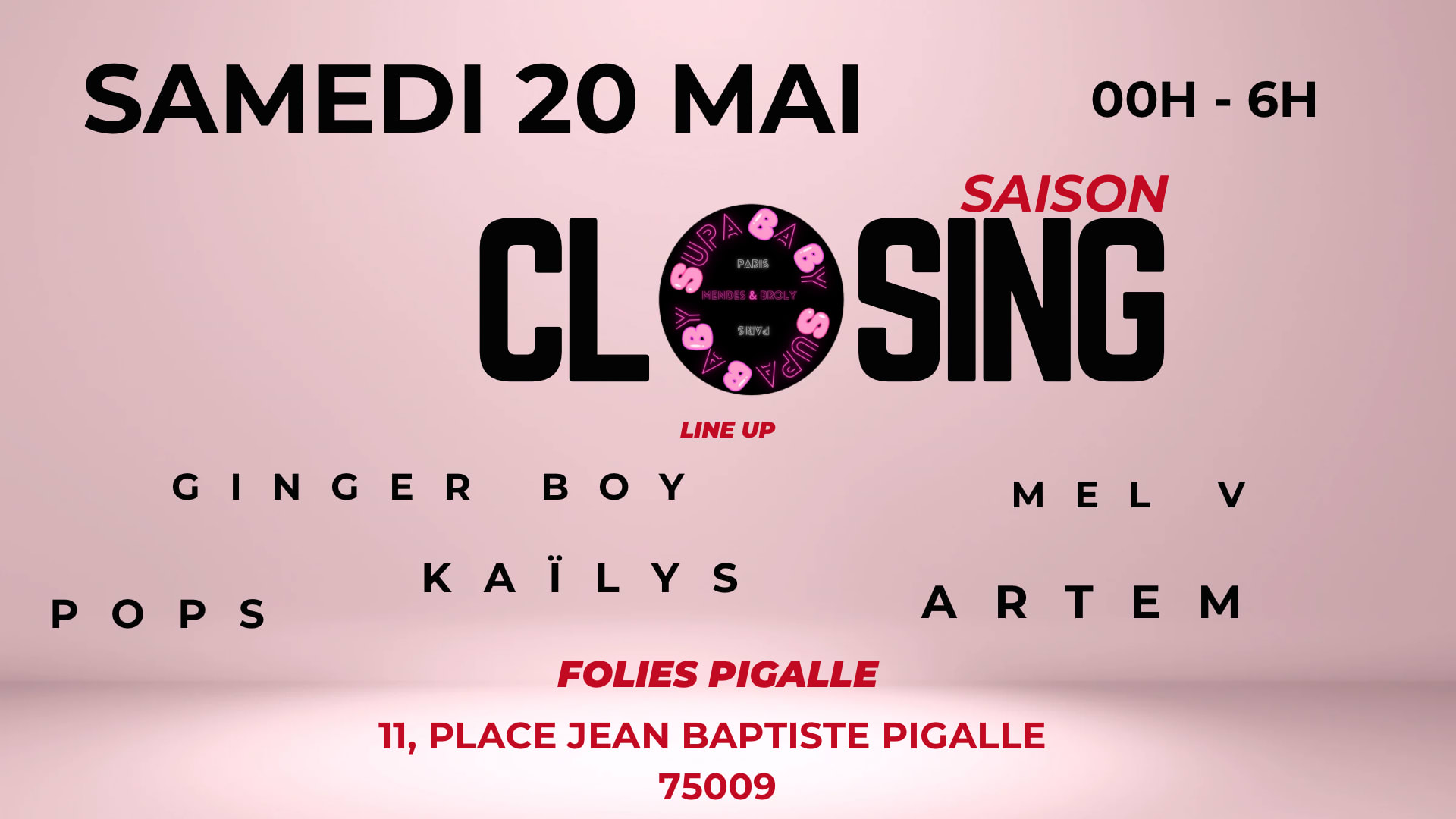 Saison Closing Cover