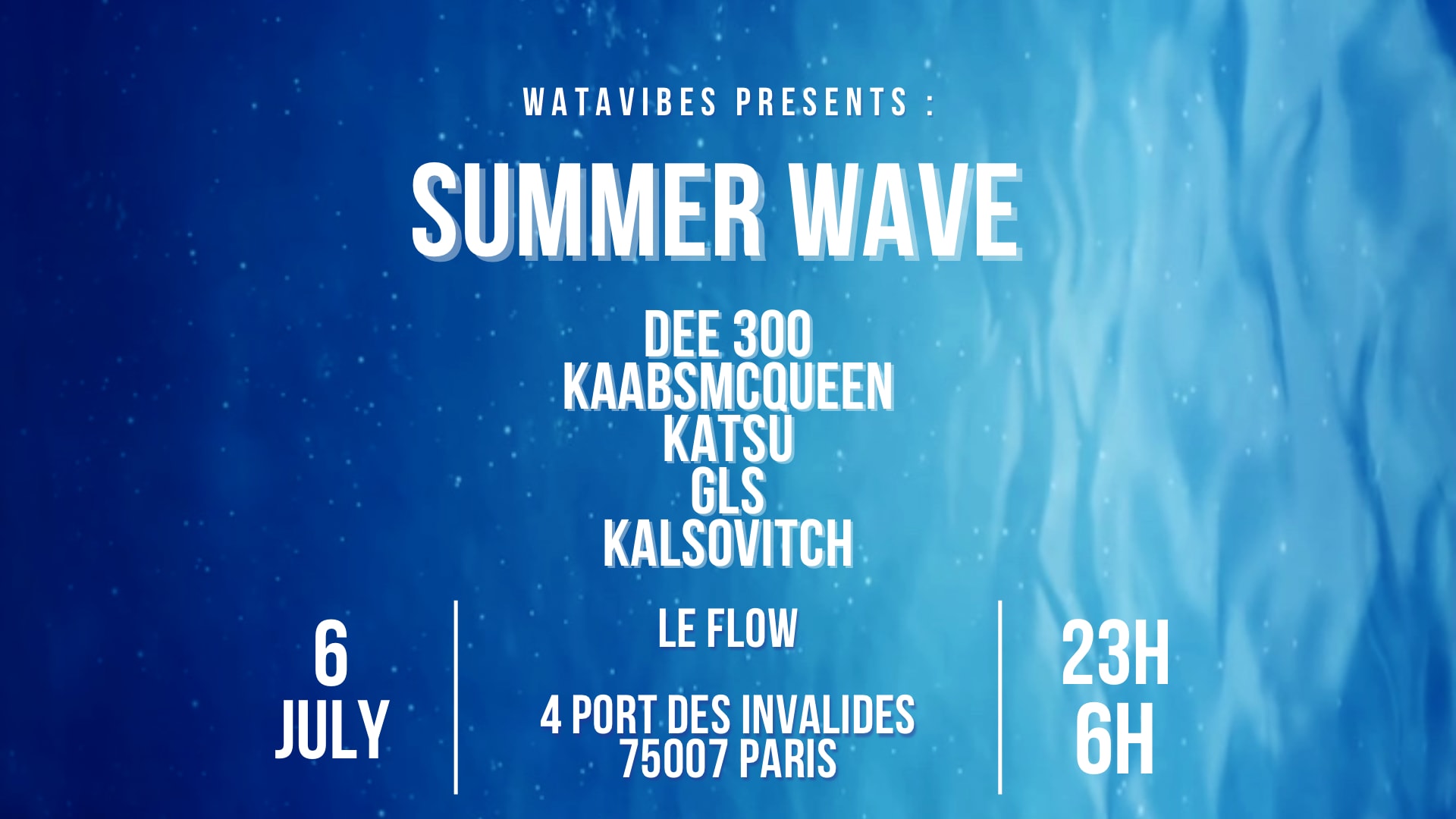 Watavibes Presents : The Summer Wave Cover
