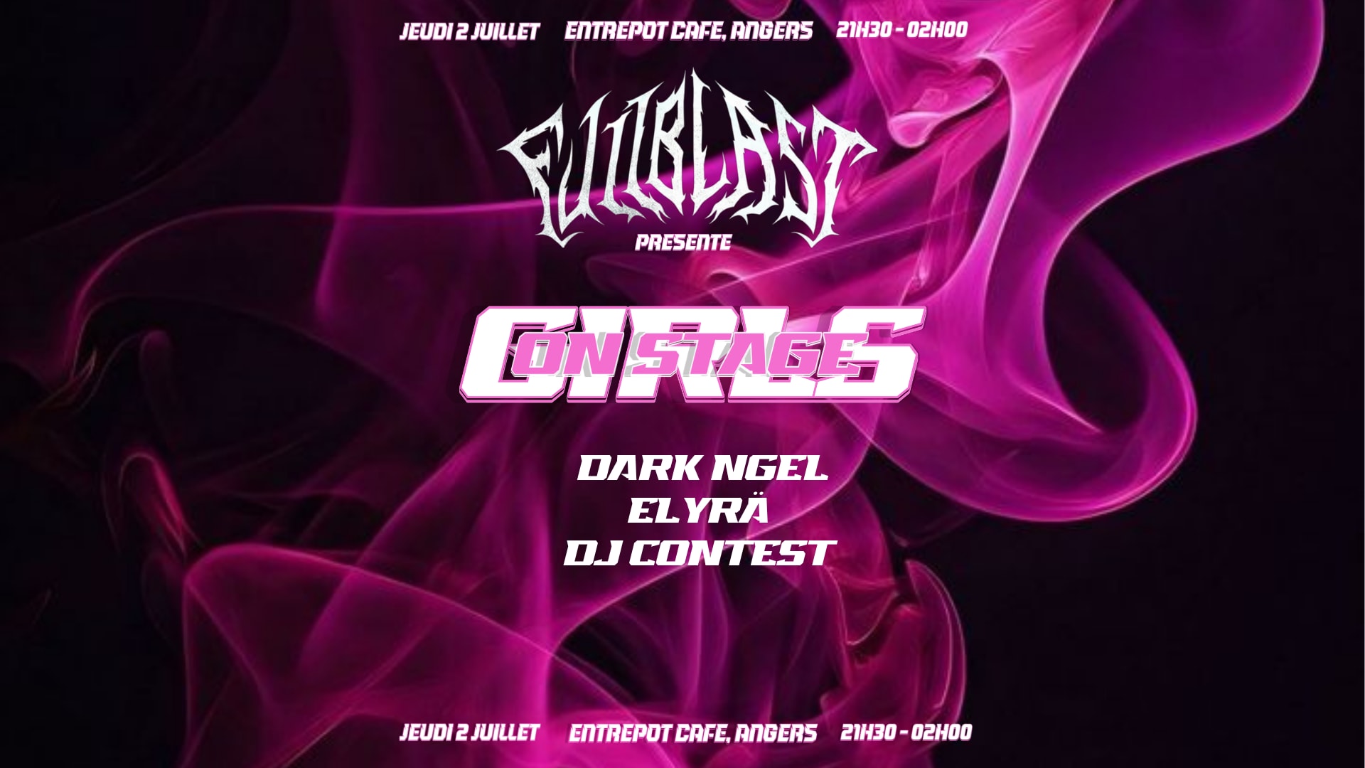 Girls On Stage By Fullblast: Elyrä, Darkngel, Lossia Cover
