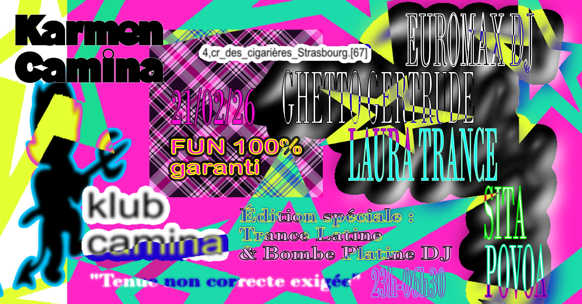 Klub Camina [Sita, Laura Trance, Povoa, &+] Cover