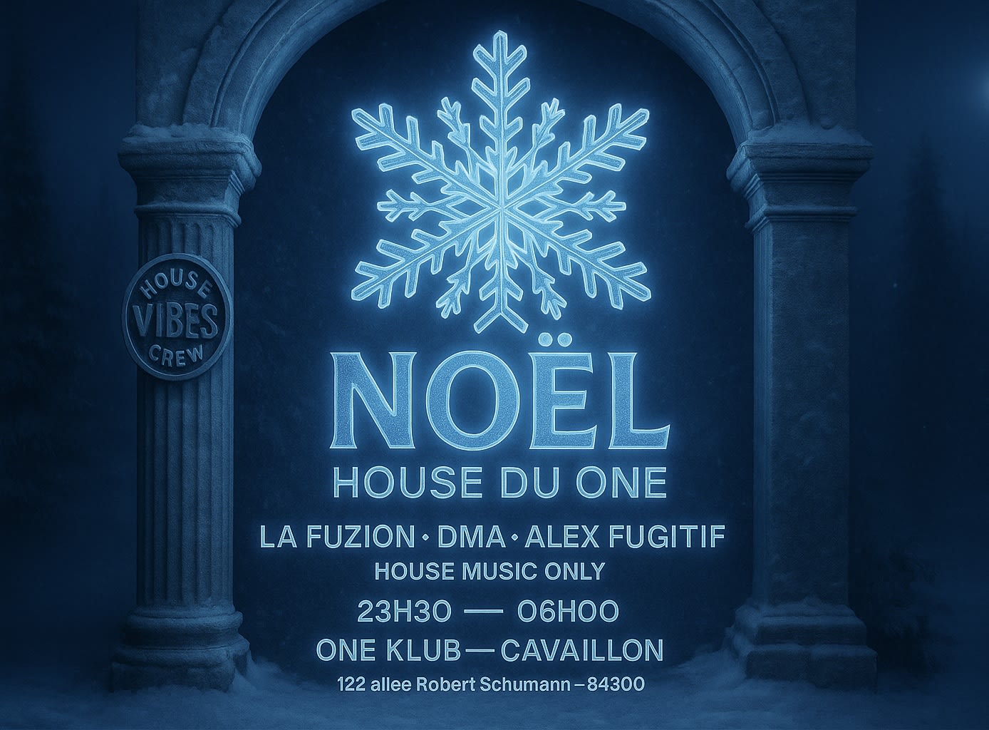 Noël Du One - House Vibes Crew Cover