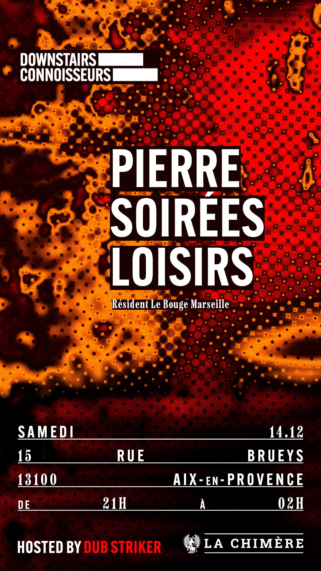 Downstairs Connoisseurs W/ Pierre Soirées Loisirs Cover