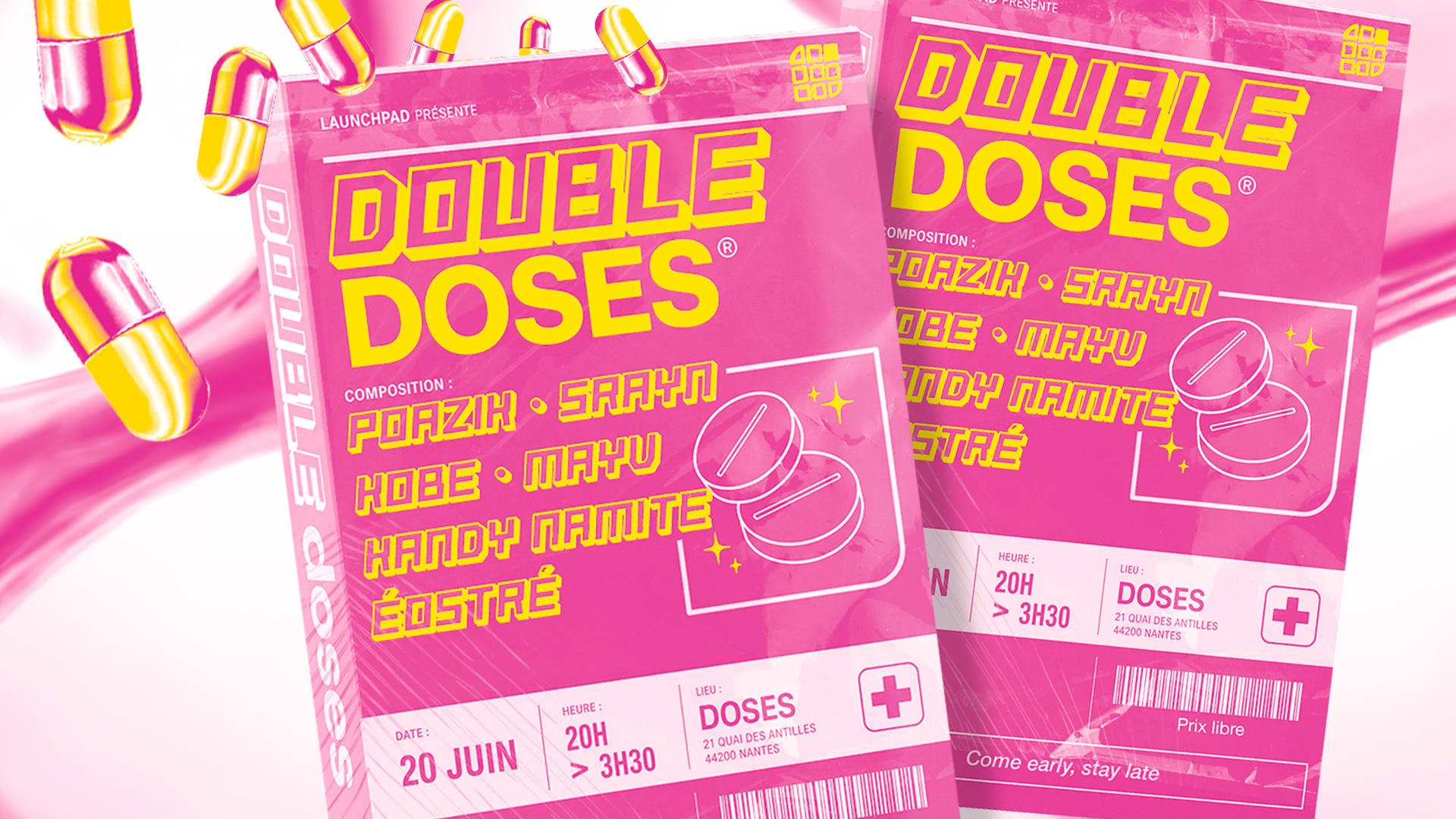 Launchpad - Double Doses - @Doses Nantes Cover
