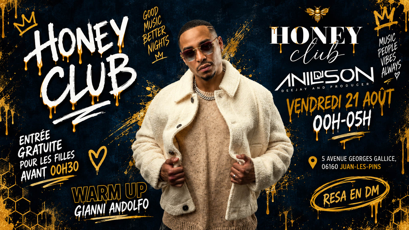 Honey Club : Dj Anilson Cover
