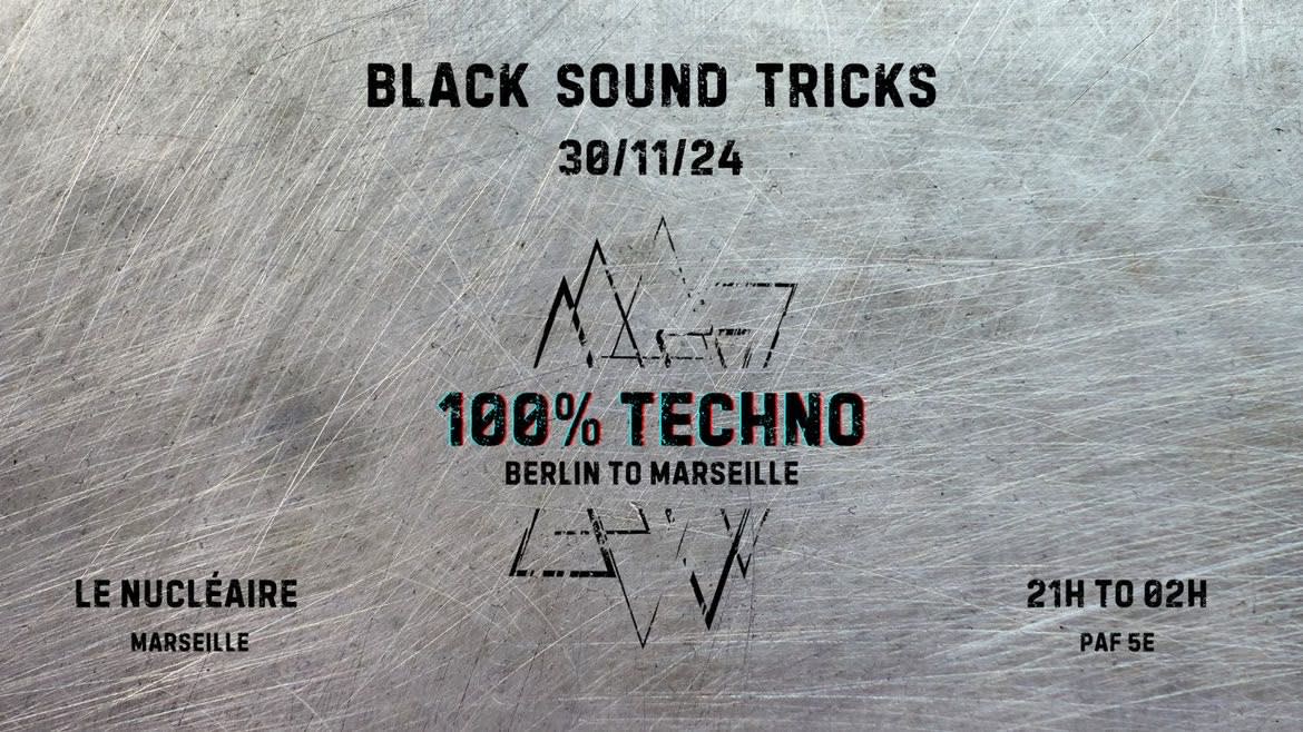 Black Sound Tricks Event Cover