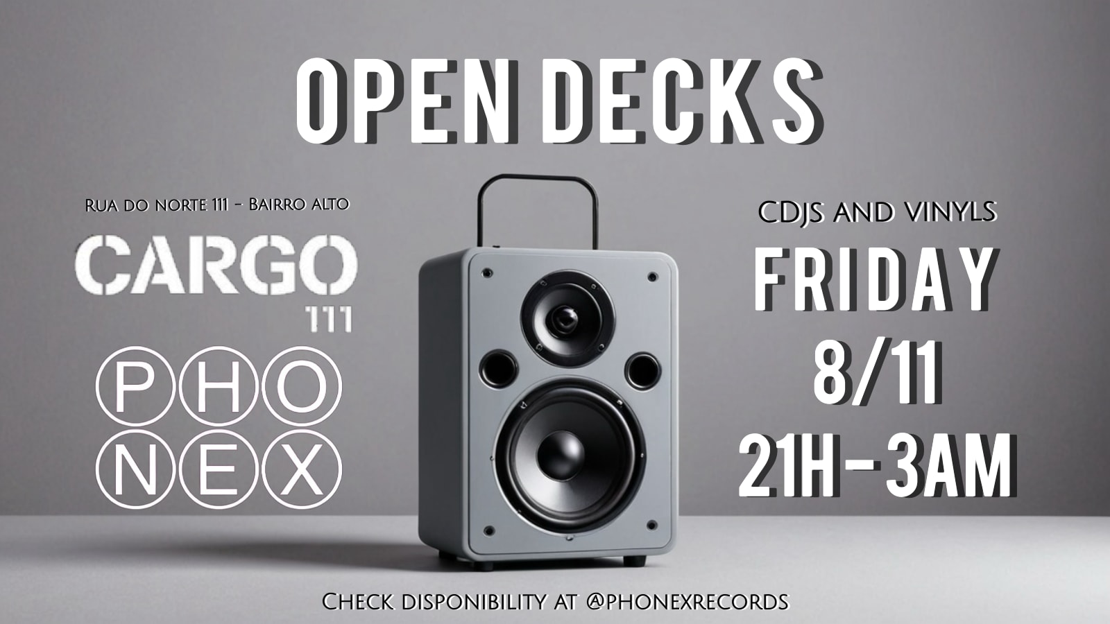 Phonex Open Decks Special Edition Cover