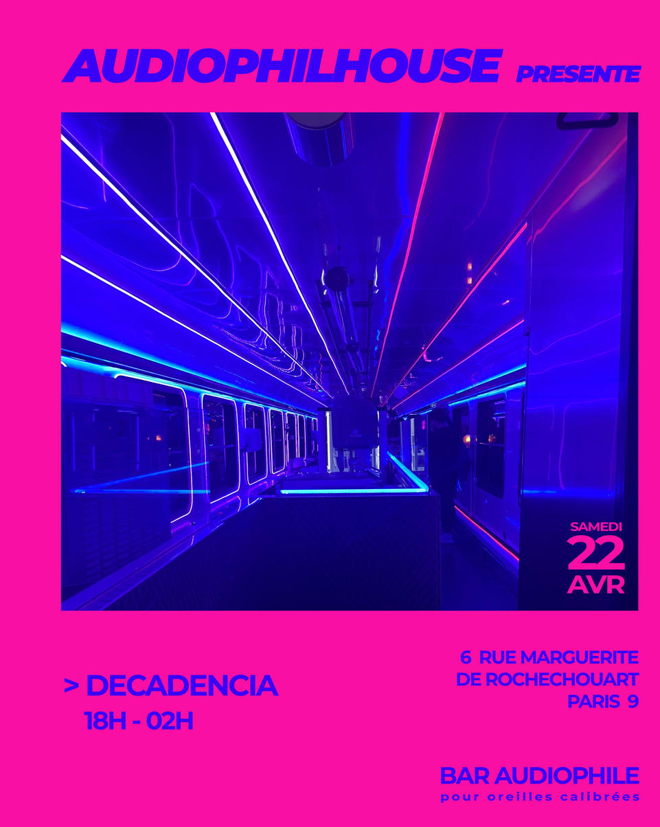 Audiophilhouse Reçoit Decadencia Cover