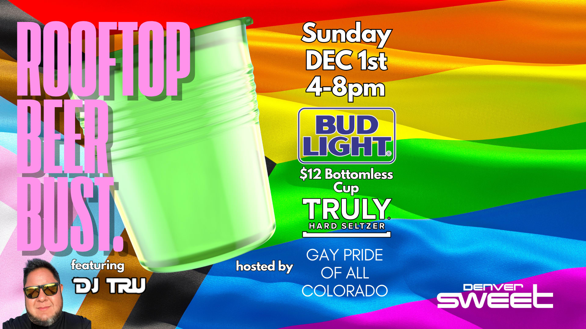 Rooftop Beerbust🍺 (Gay Pride Of All Colorado) No Cover 12/1 Cover