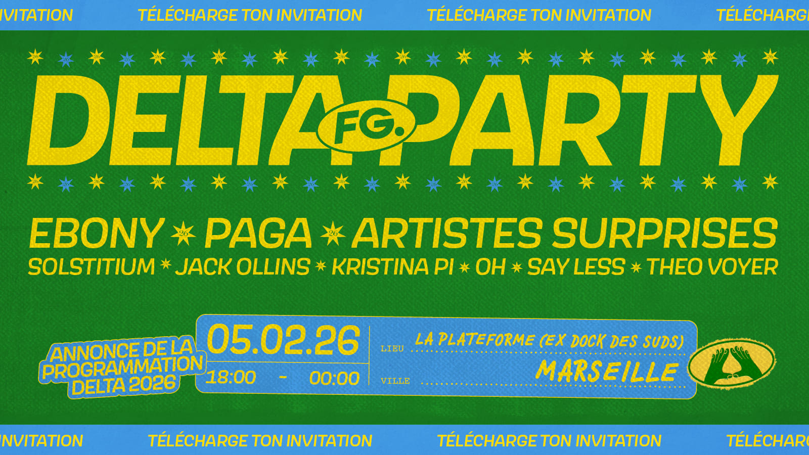 Delta Party By Fg - Soirée De Lancement Édition 2026 Cover