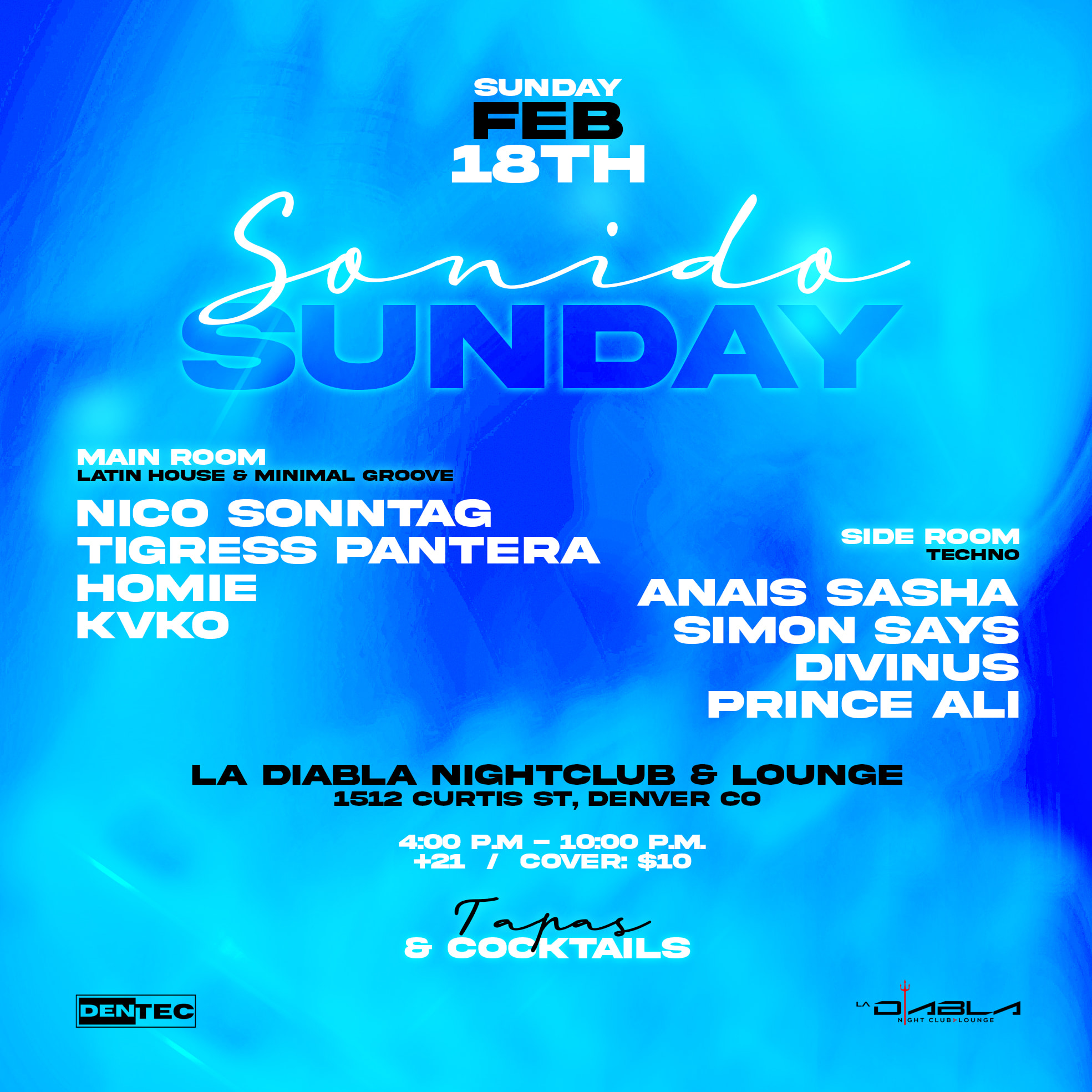 Sonido Sunday At La Diabla Nightclub Cover