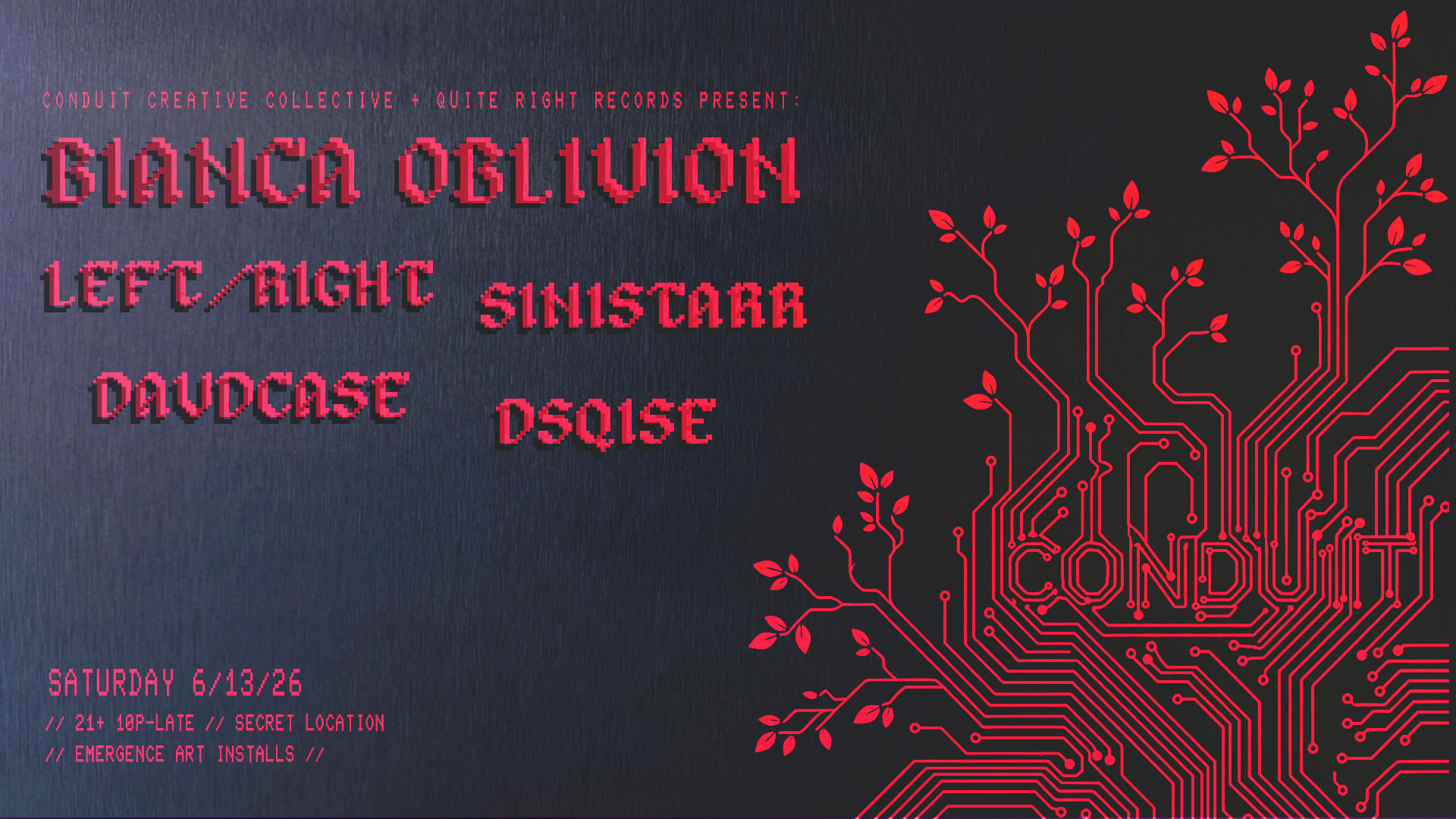 Condu||T Feat Bianca Oblivion Cover