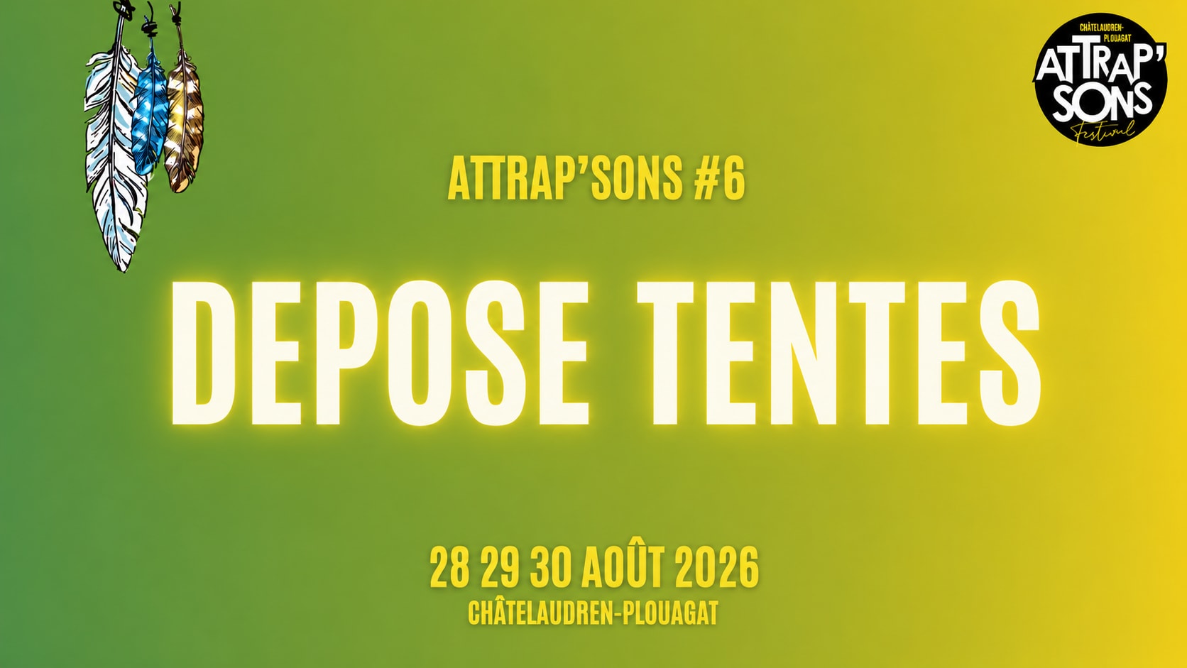 Depose Tentes Attrap'sons #6 Cover
