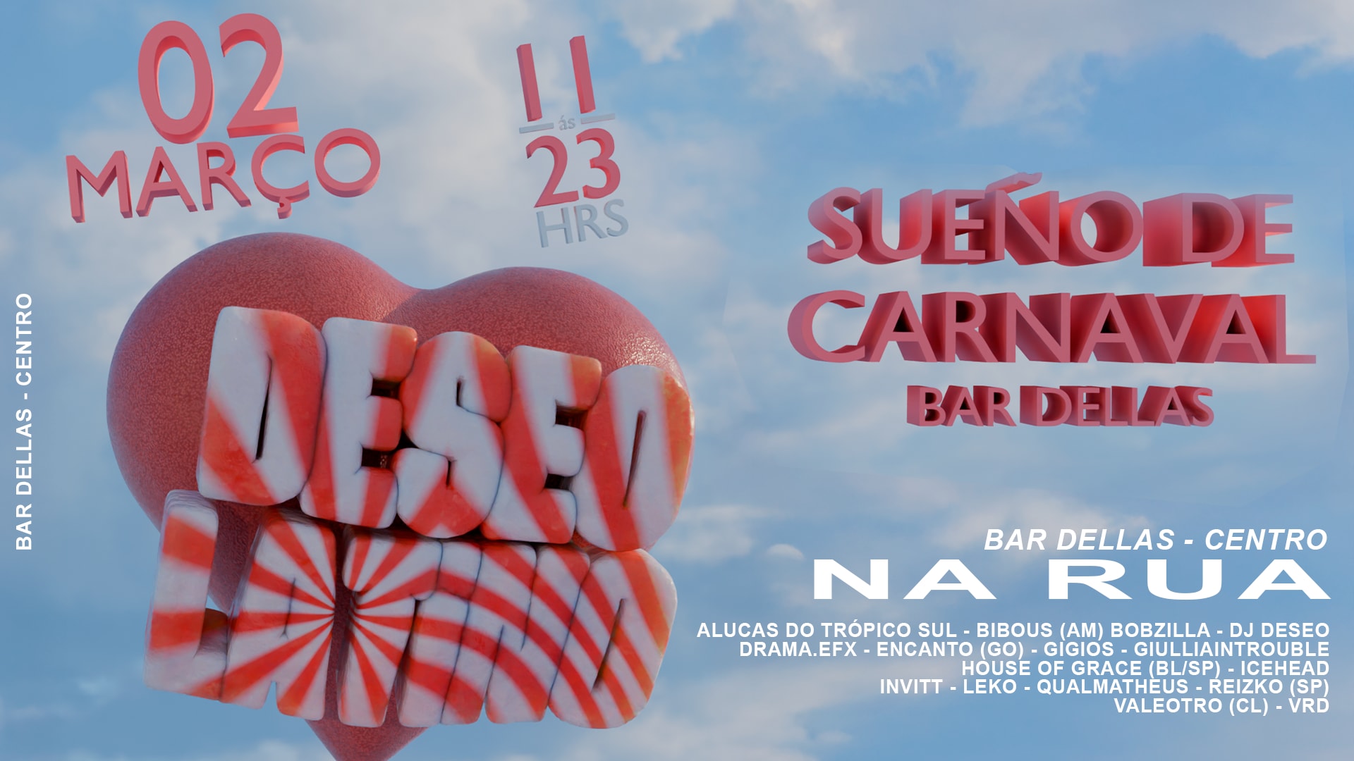 Deseo Latino: Sueño De Carnaval Cover
