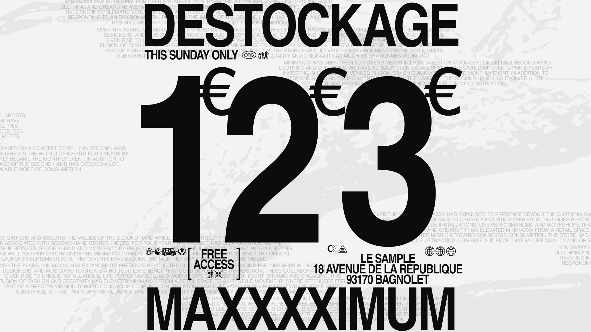 [Destockage] Friperie — 1, 2, 3 Euros Maxxximum #3 Cover