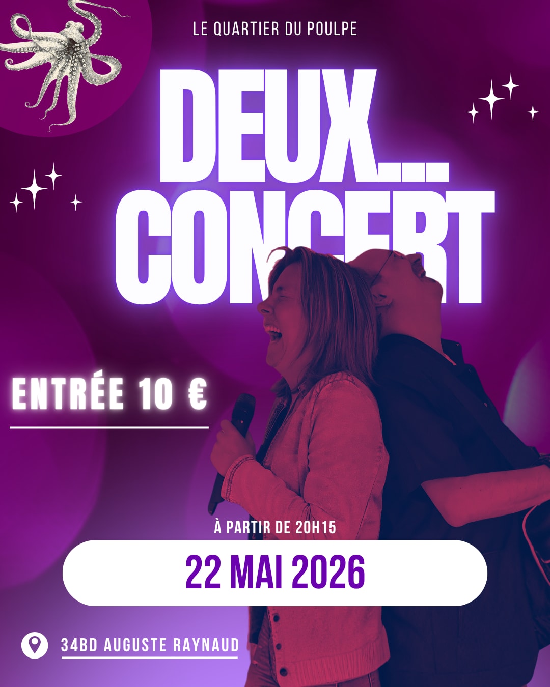 Deux... - Concert Live Cover