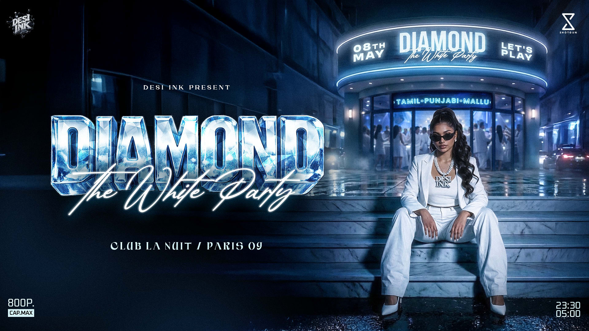 Diamond | The White Party Cover