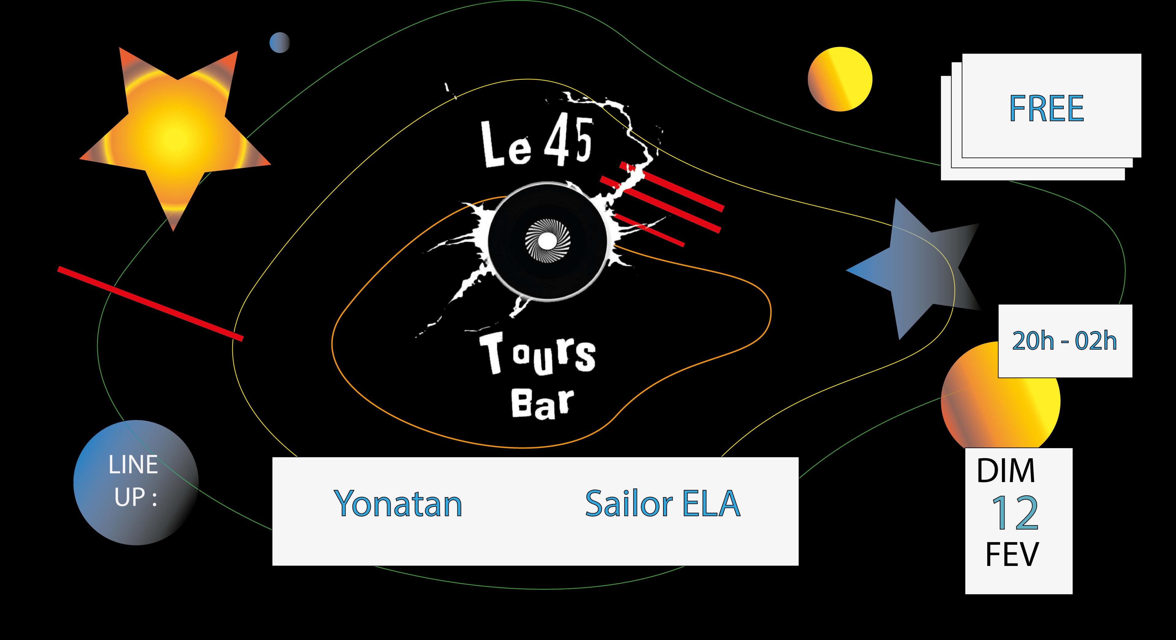 Sunday Night Techno W/ Yonatan & Sailor Ela Cover