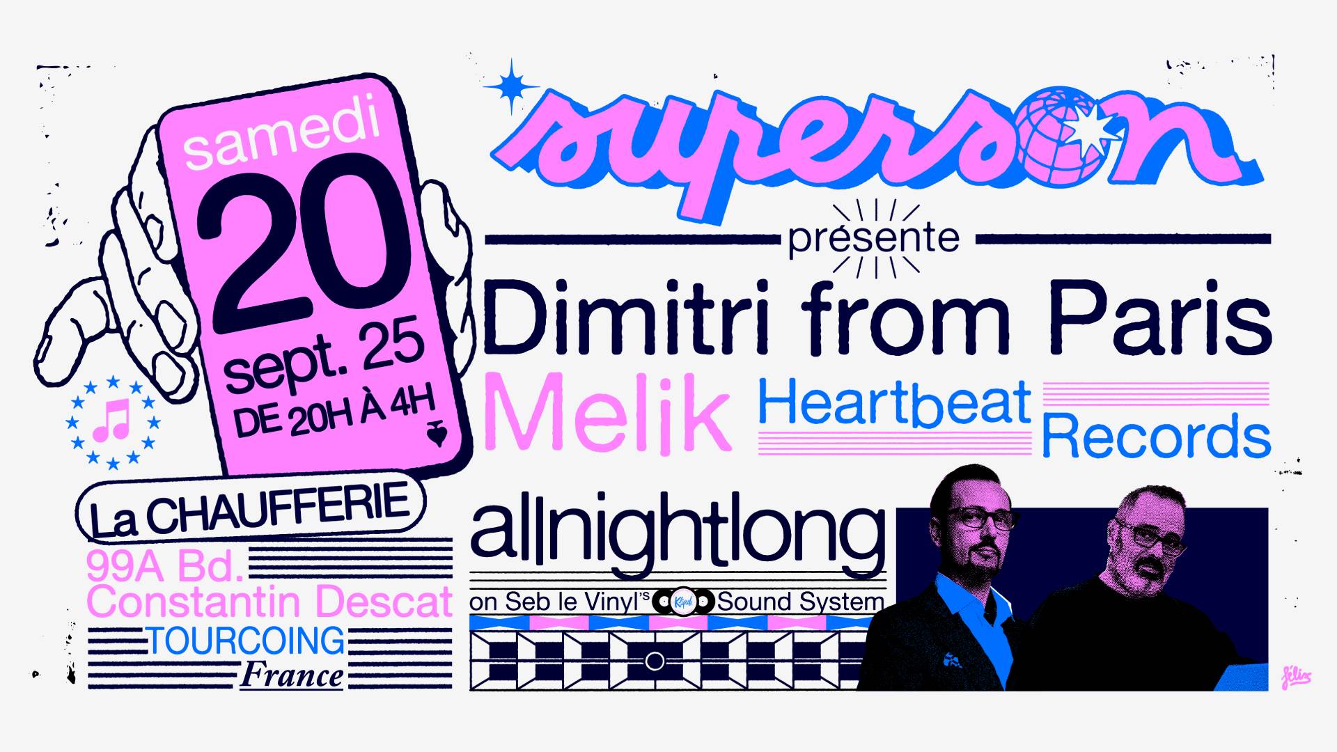 Superson - Dimitri From Paris & Melik Cover