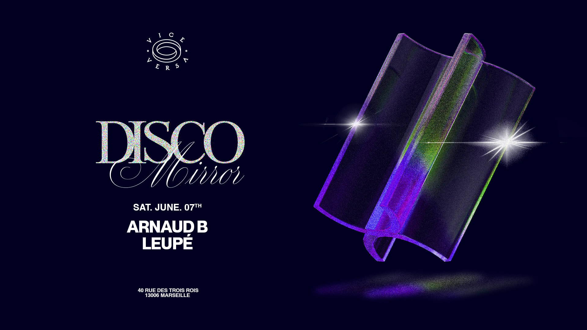 Disco Mirror : Arnaud B & Laupe Cover