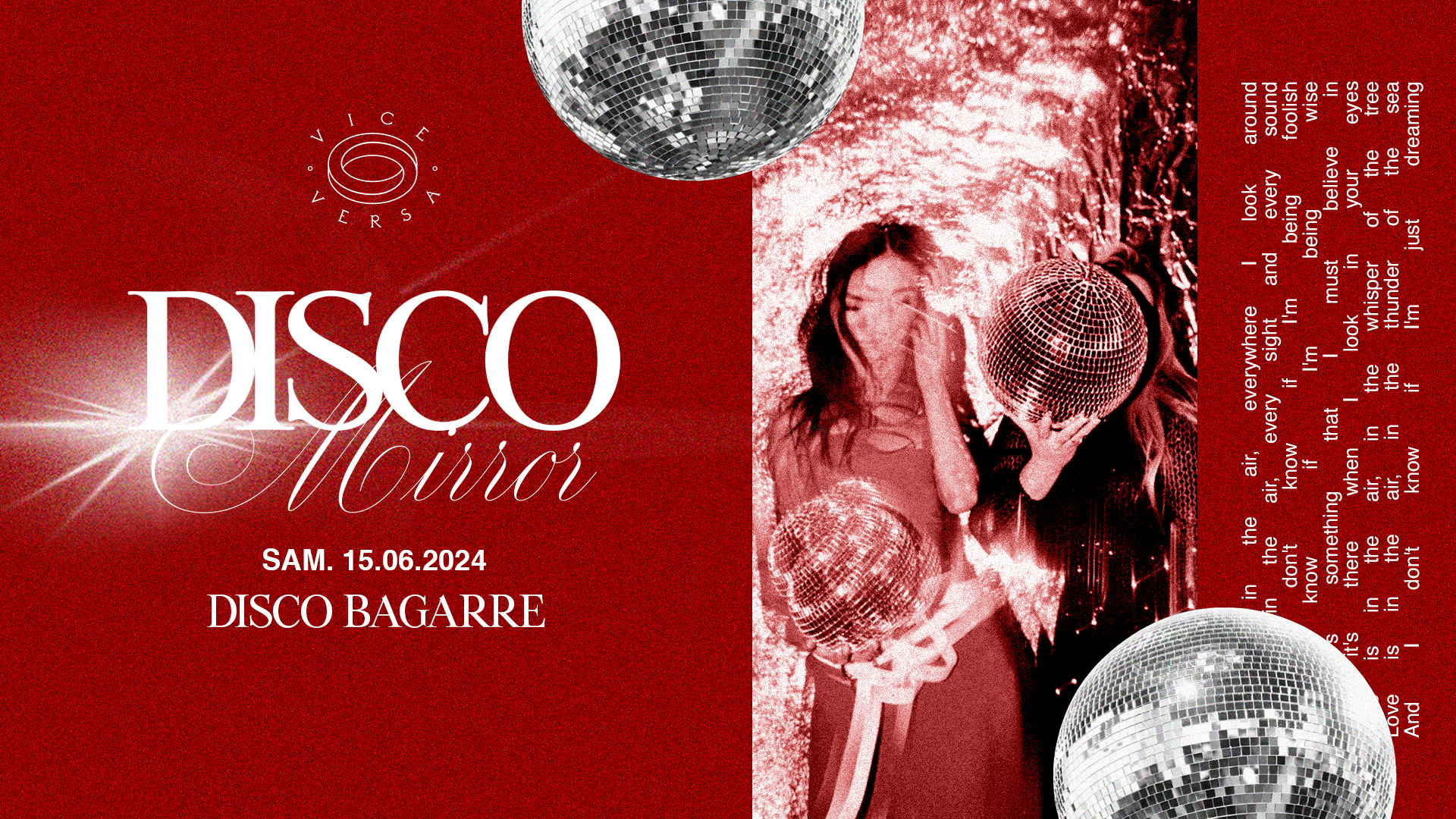 Disco Mirror : Disco Bagarre Cover