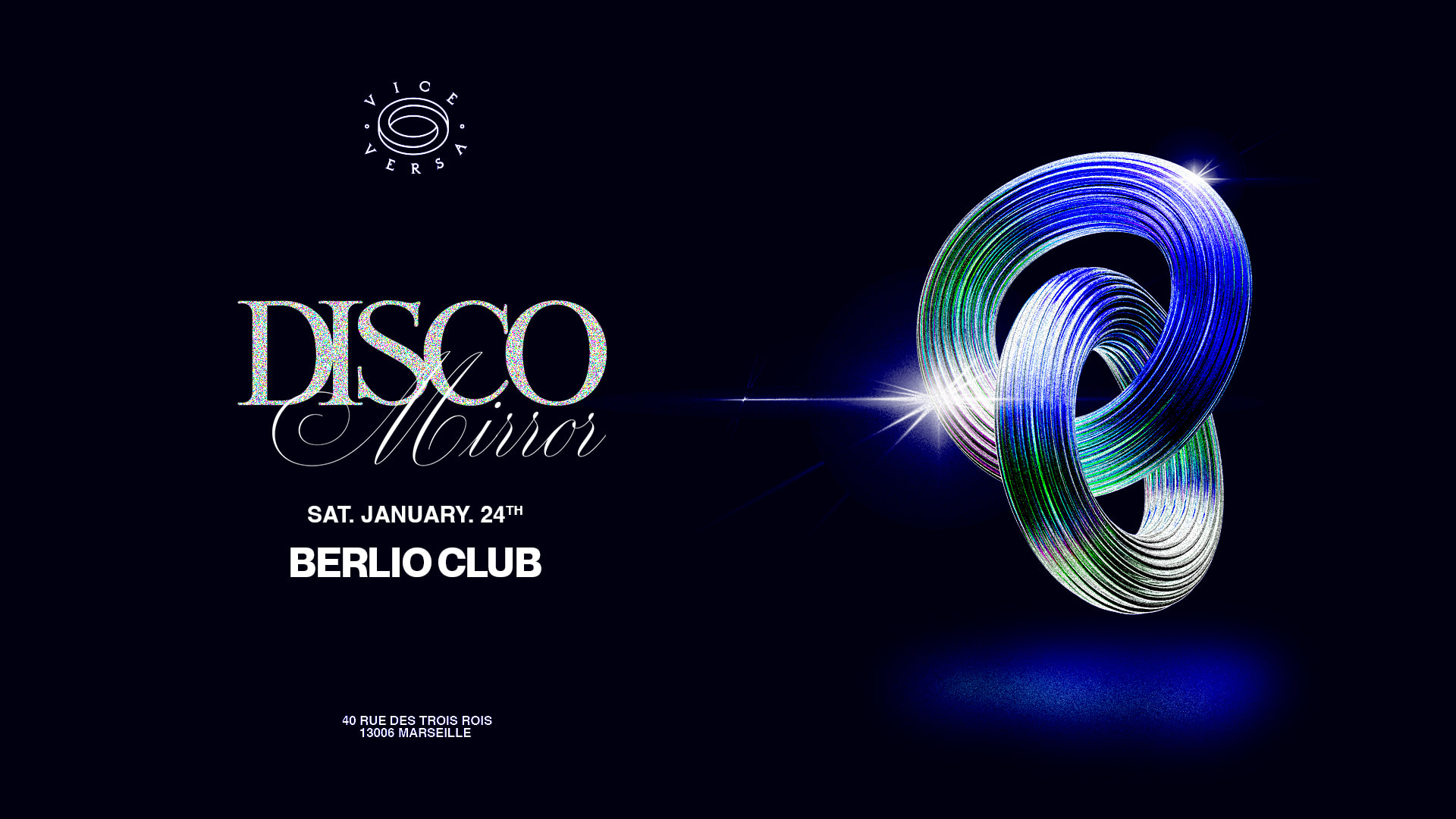 Disco Mirror : Berlio Club Cover