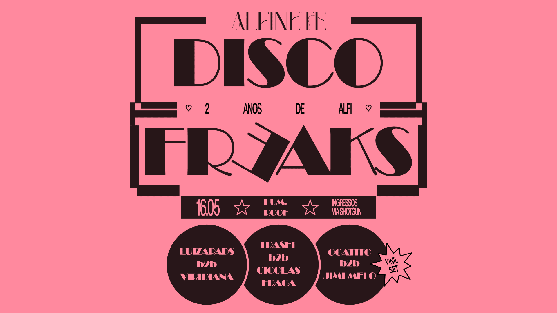 Alfinete XI ~ Disco Freaks @Hum. Cover