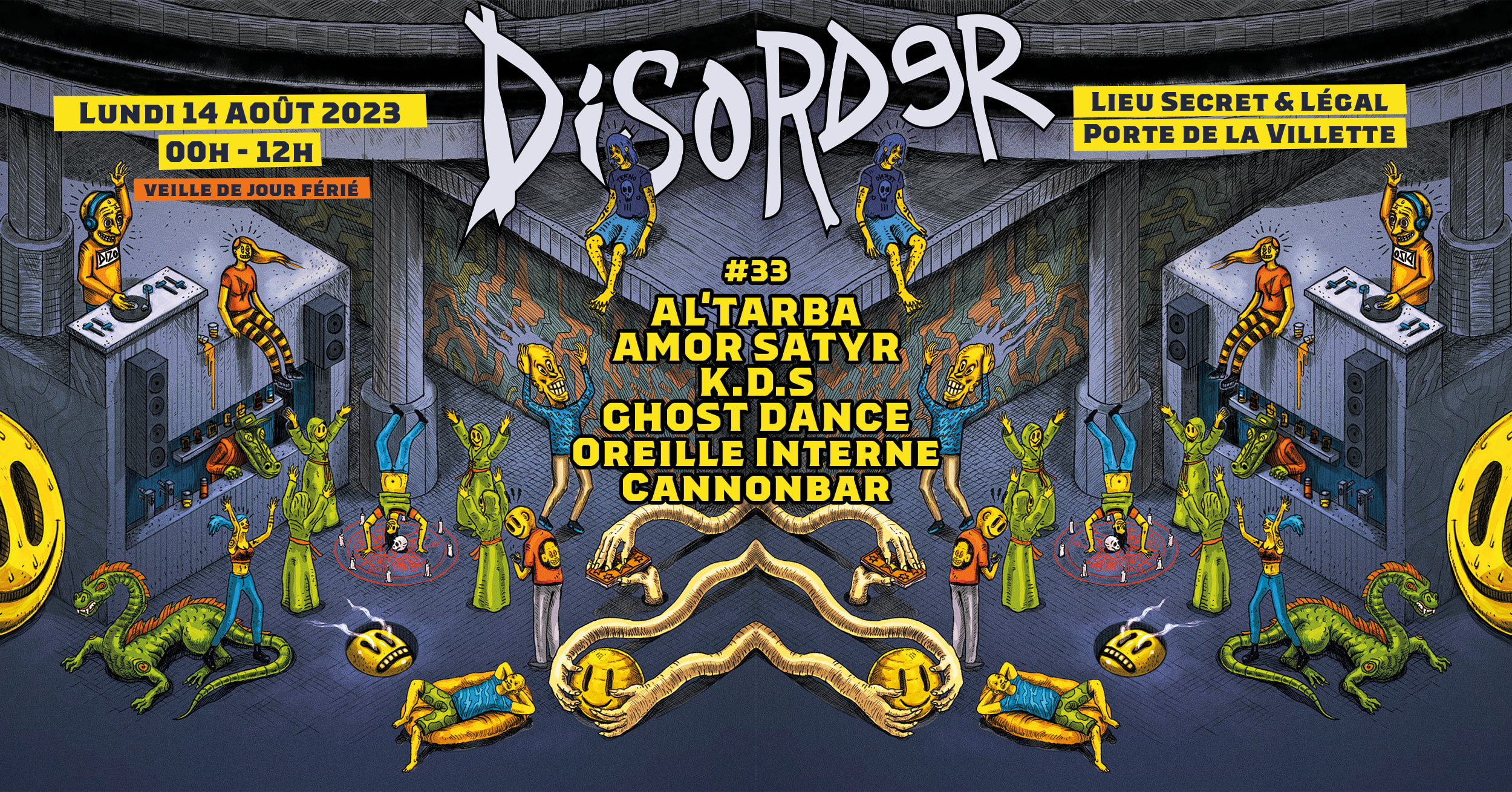 Disorder : Al'tarba, Amor Satyr, K.D.S, Ghost Dance & More Cover