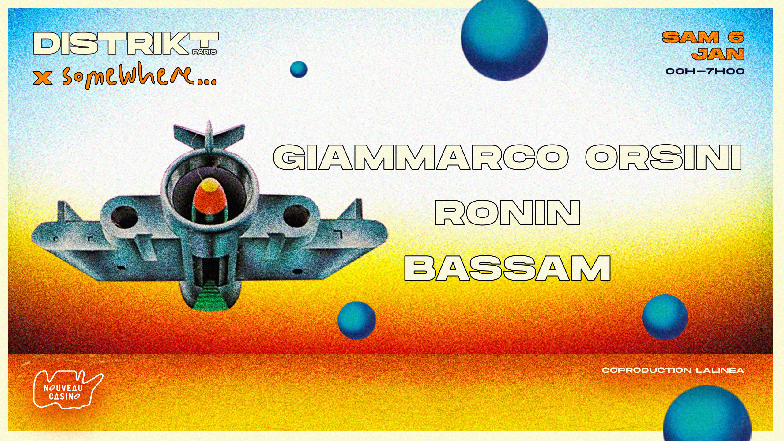 Distrikt Meets Somewhere.. : Giammarco Orsini, Ronin, Bassam Cover