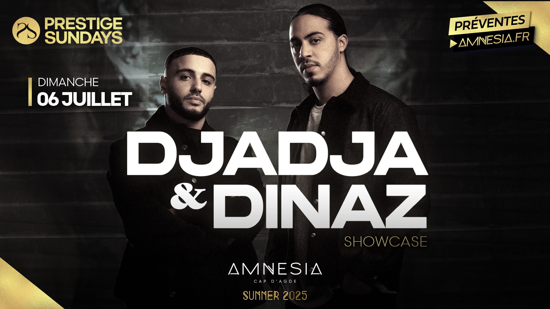Djadja & Dinaz @ Amnesia Cover