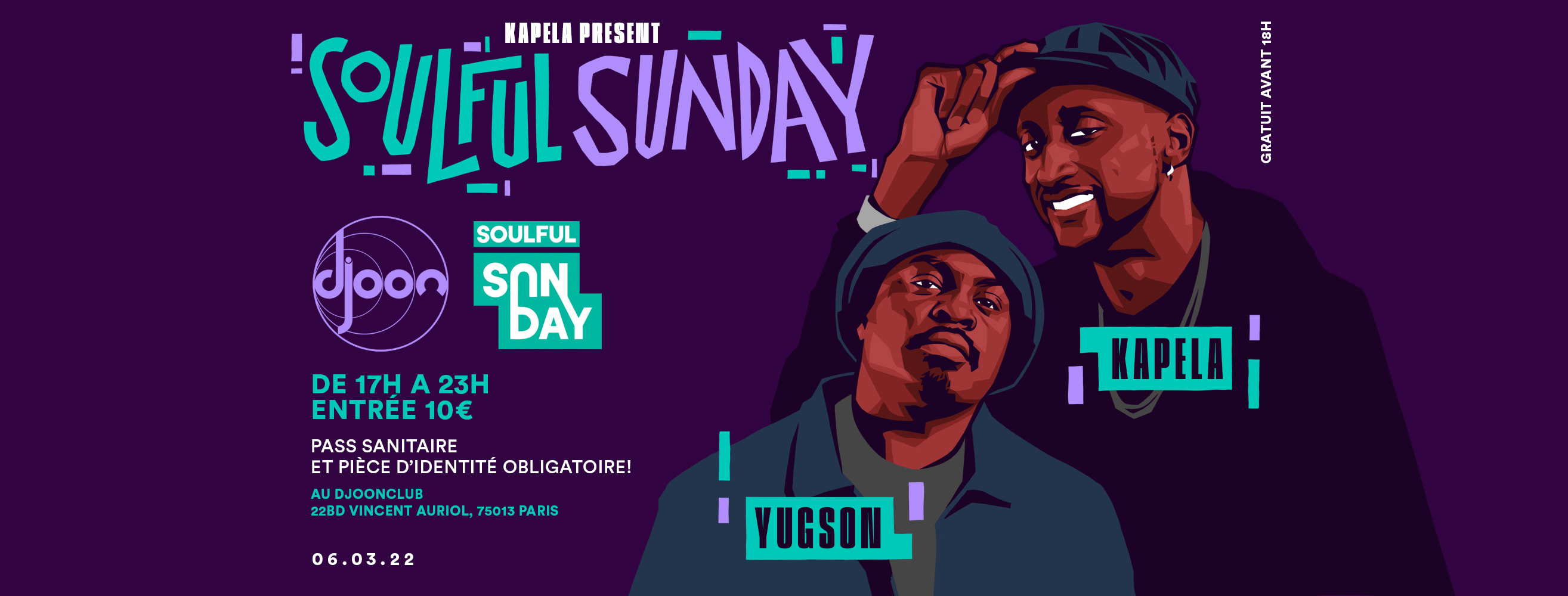 Djoon: Soulful Sunday W/ Kapela & Yugson Cover