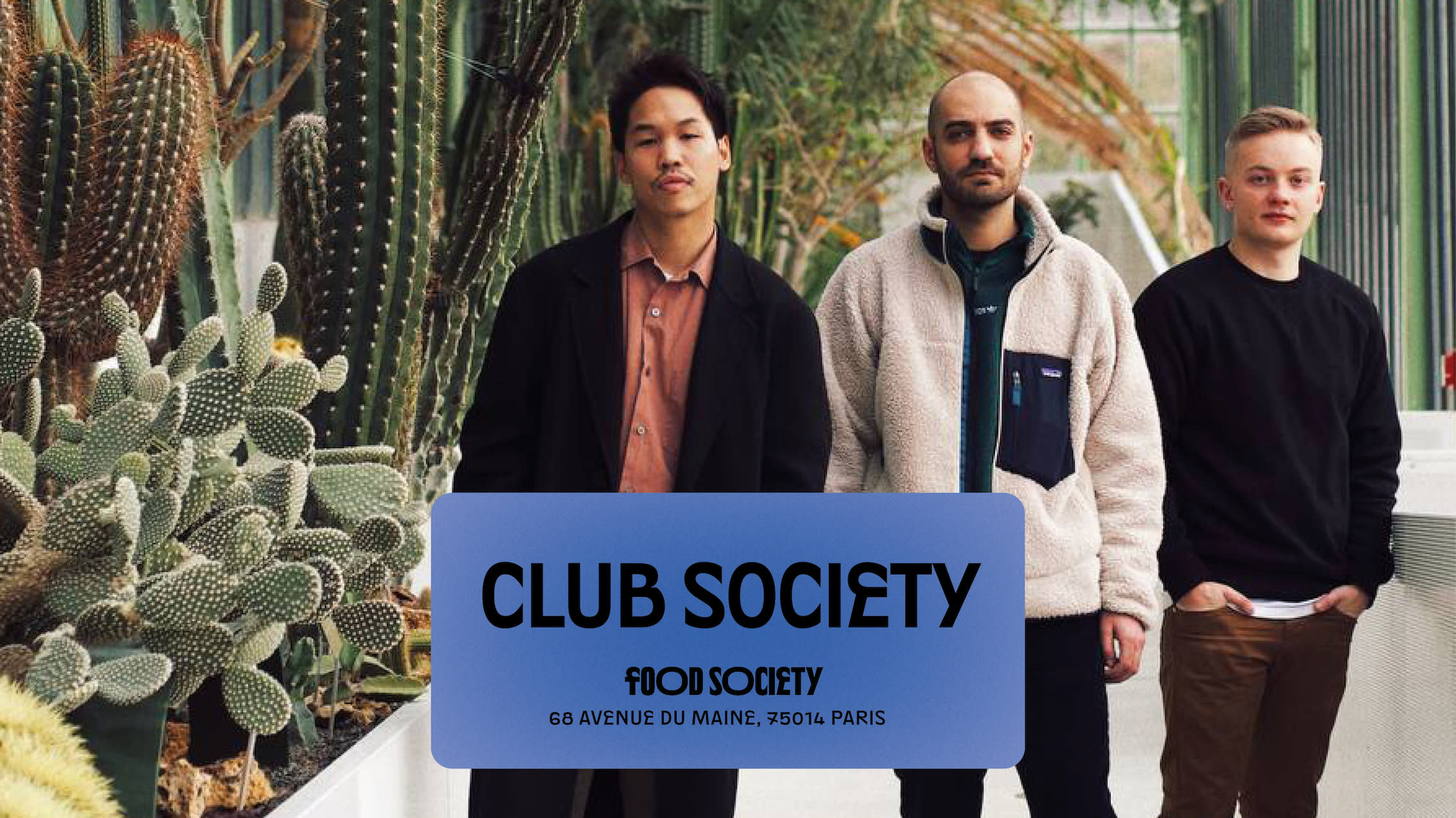 Club Society X Club Roquette Cover