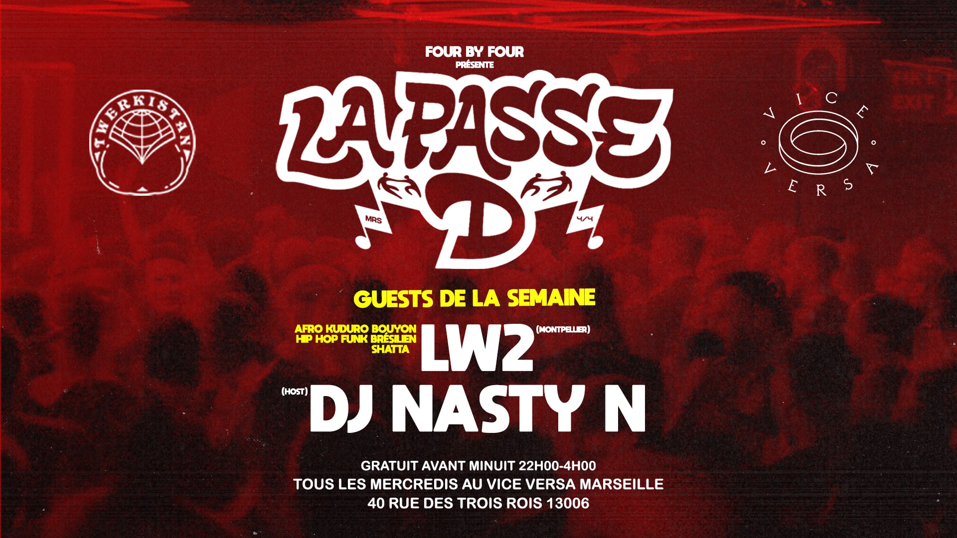 La Passe D : Dj Nasty N+Lw2 × Four By Four Cover