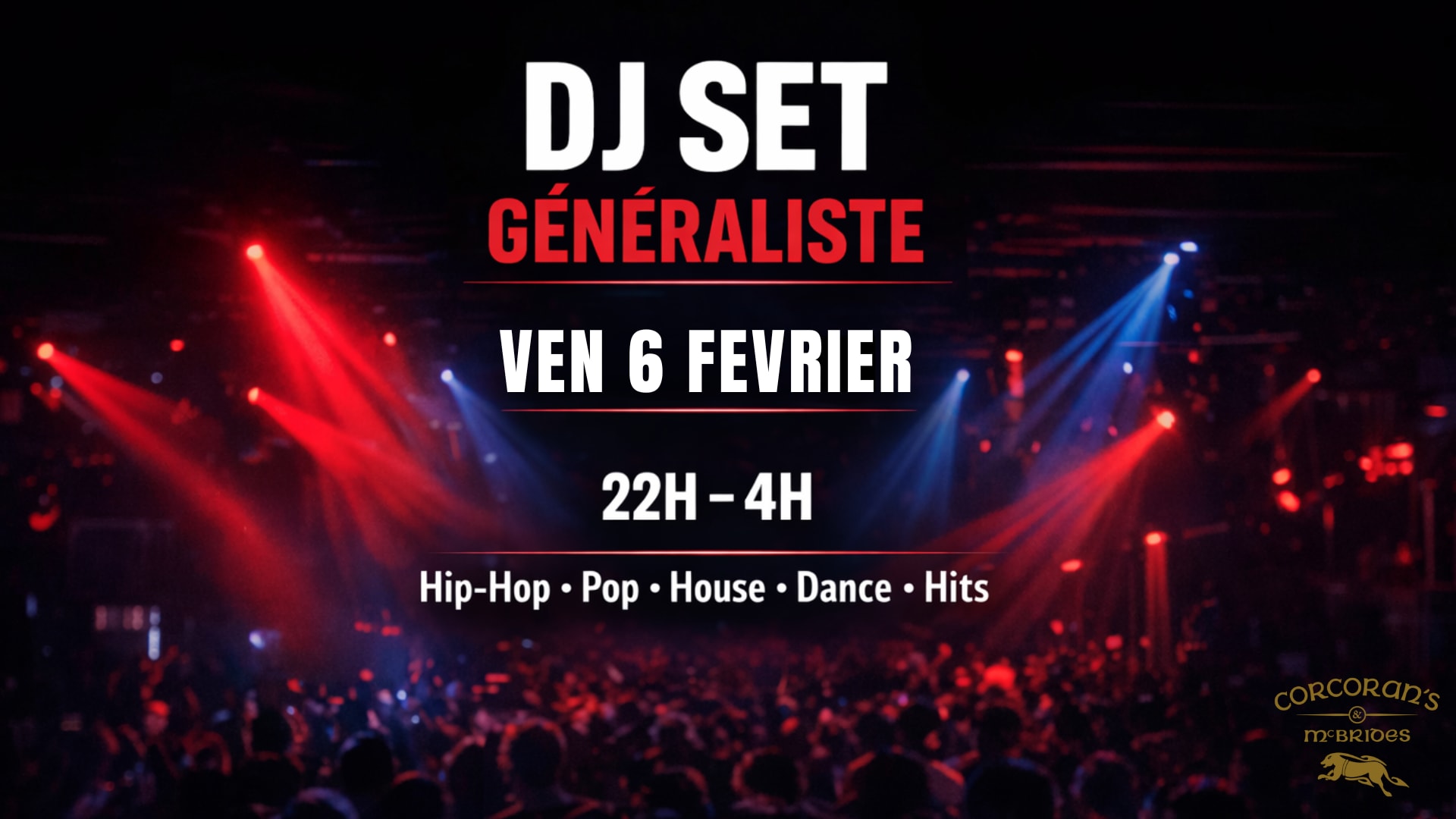 Dj Set Généraliste – Vendredi 6 Février Cover