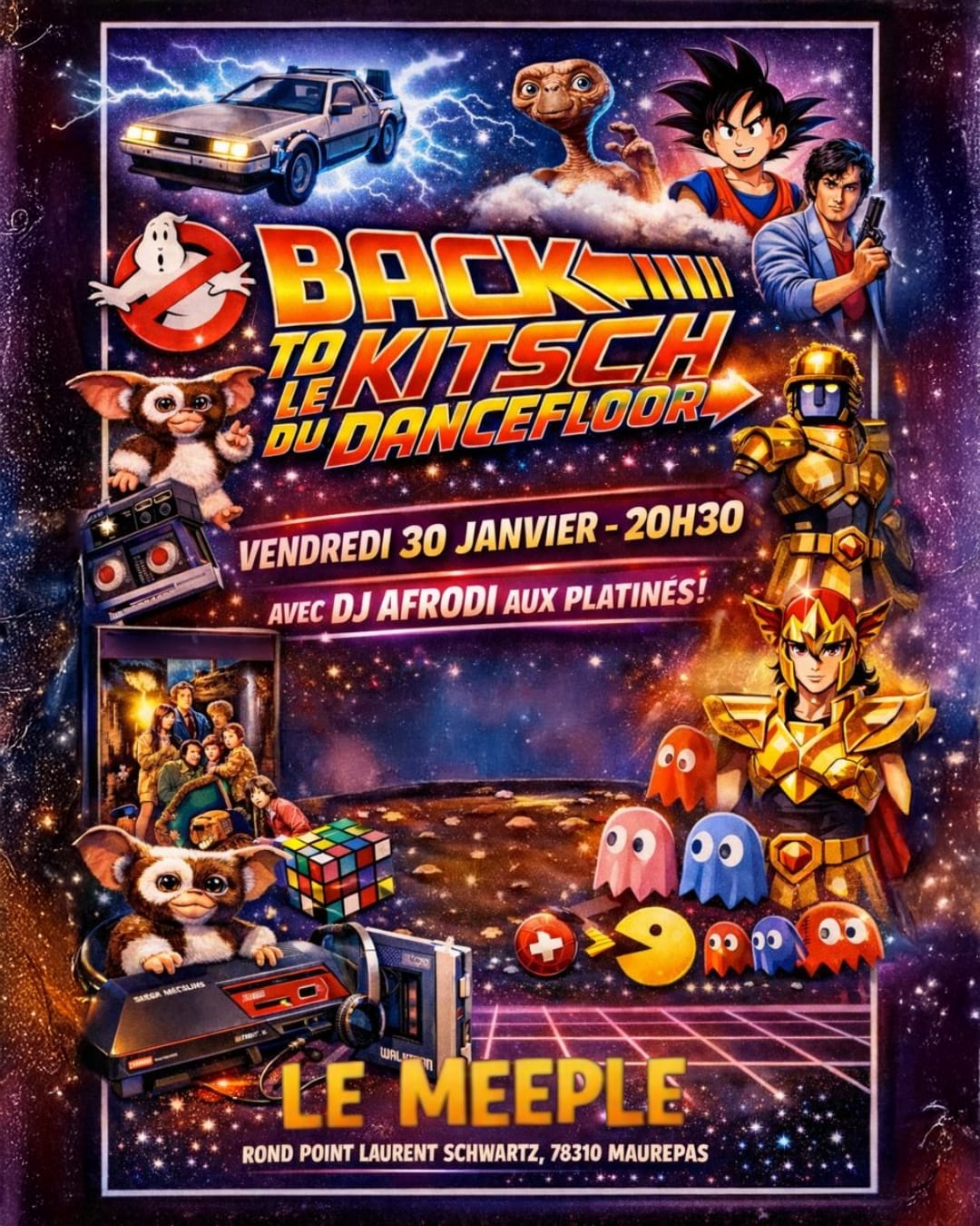 Dj Set Back To Le Kitsch Du Dancefloor Au Meeple Cover