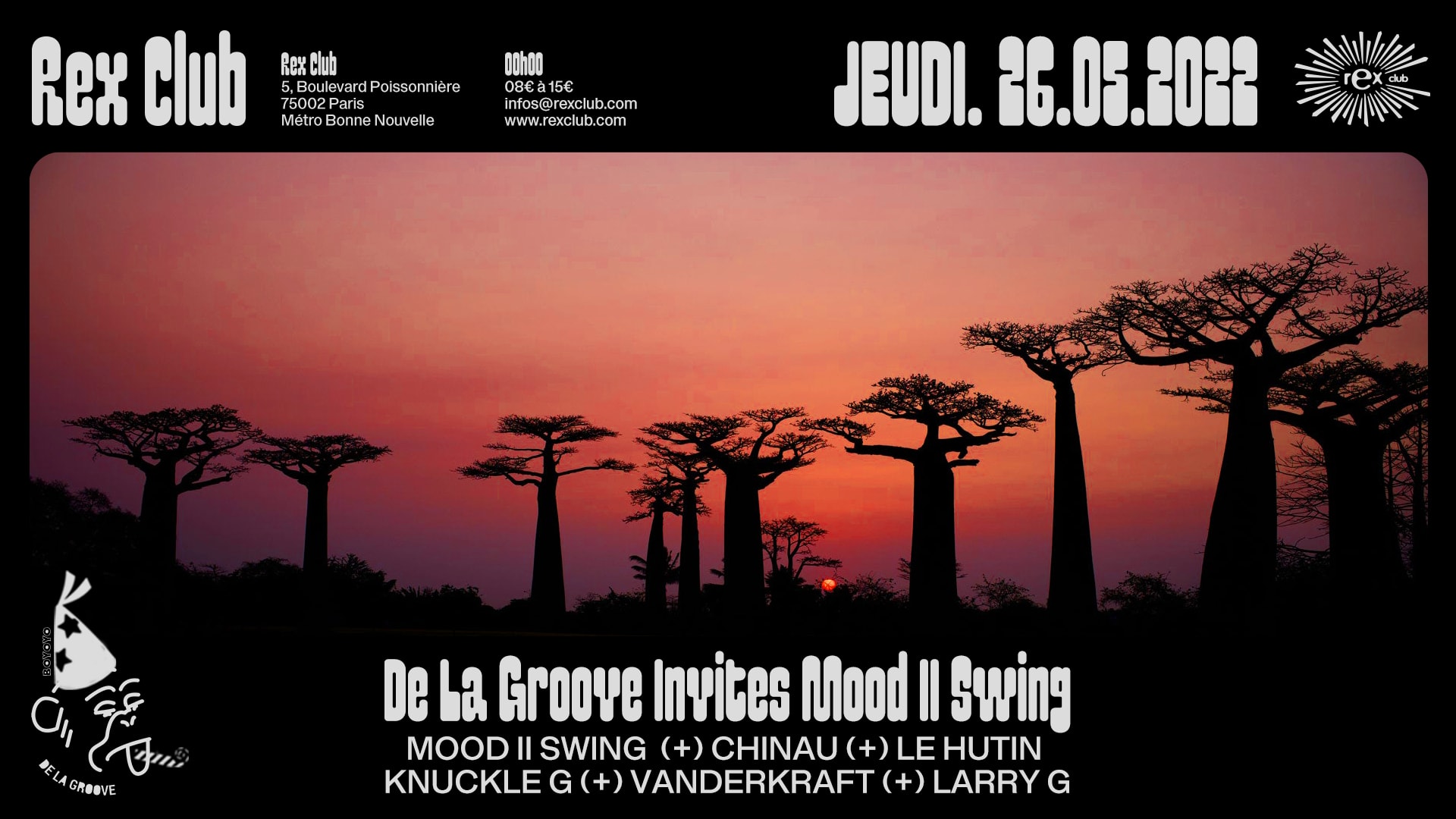 De La Groove Invites Mood II Swing Cover