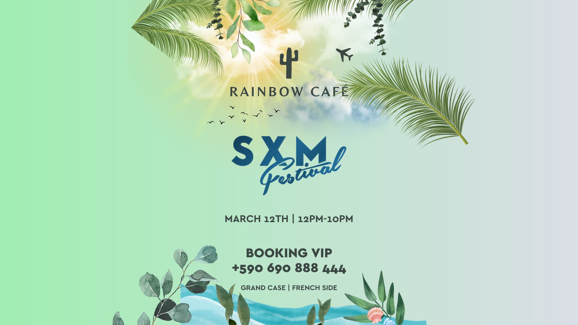 Pre Opening Party Of Sxm Festival At Rainbow Cafe Cover