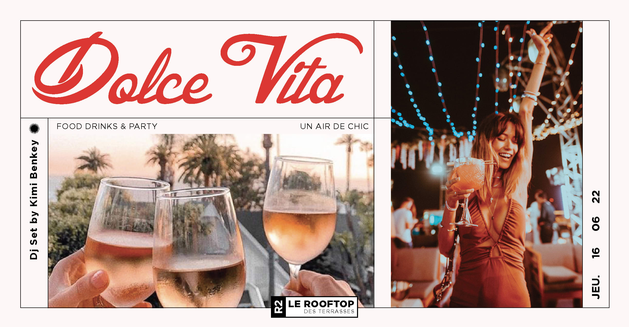 R2 Rooftop X Dolce Vita  - 16.06.22 Cover