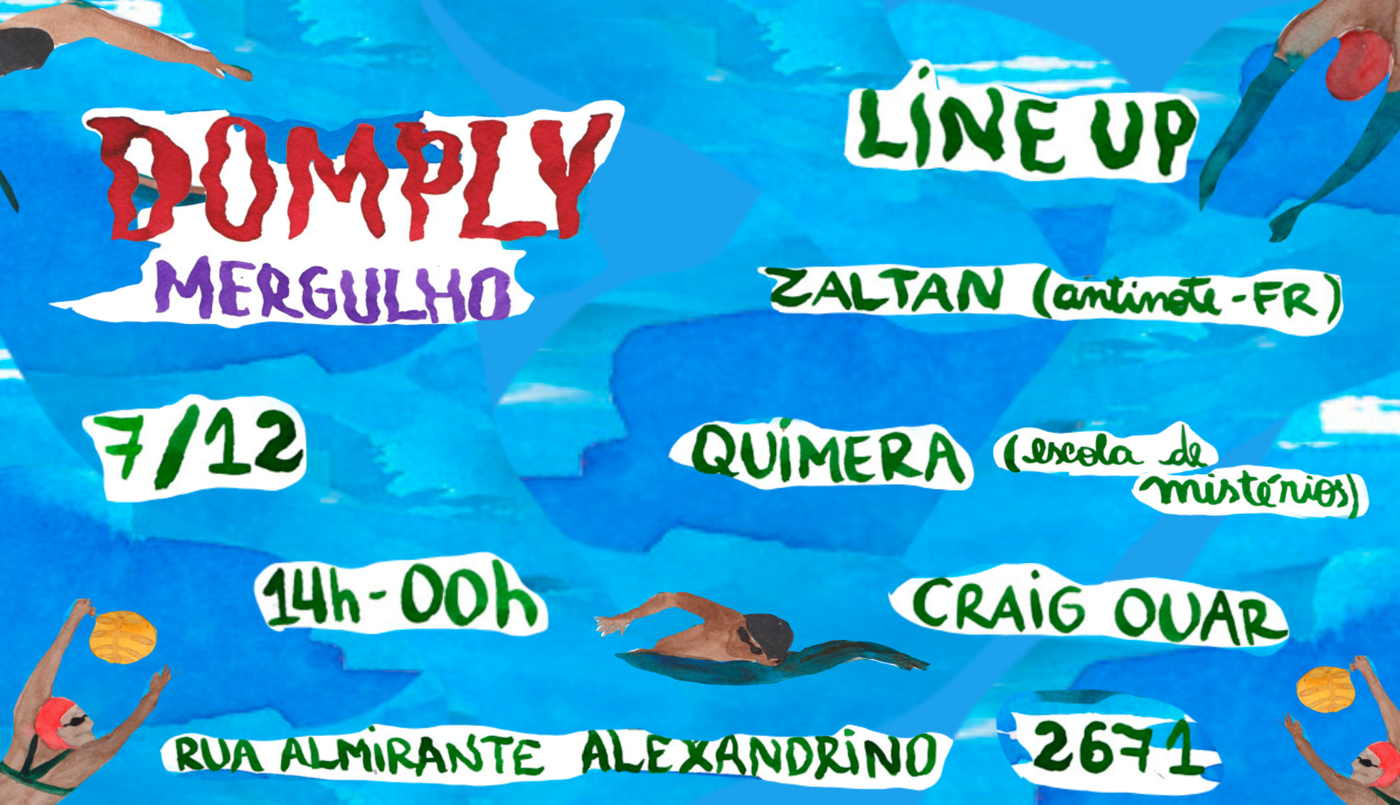 Domply Mergulho C/ Zaltan (Fr) & Quimera Cover