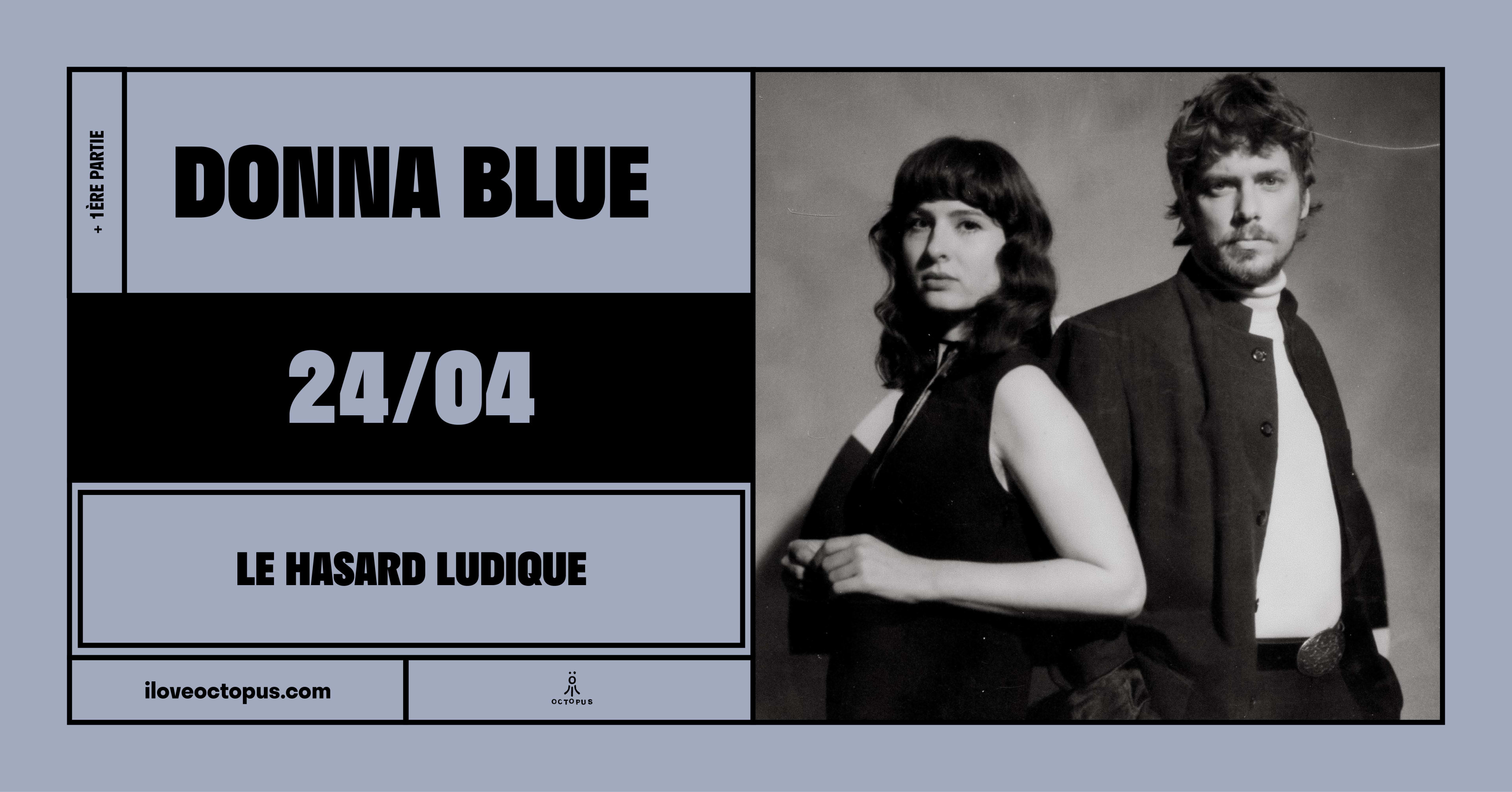 Donna Blue - Le Hasard Ludique Cover