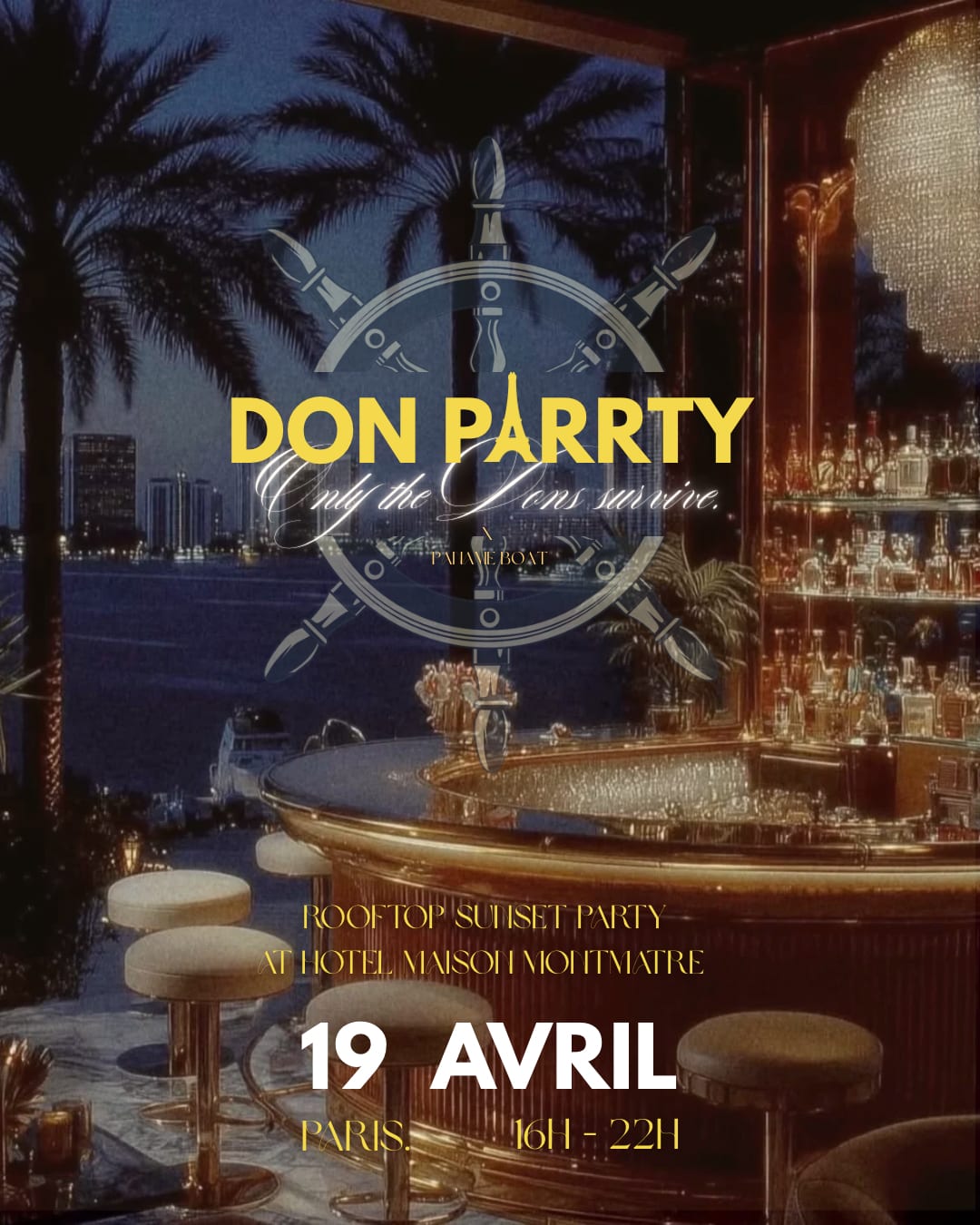 Donparrty Rooftop X Panameboat Cover