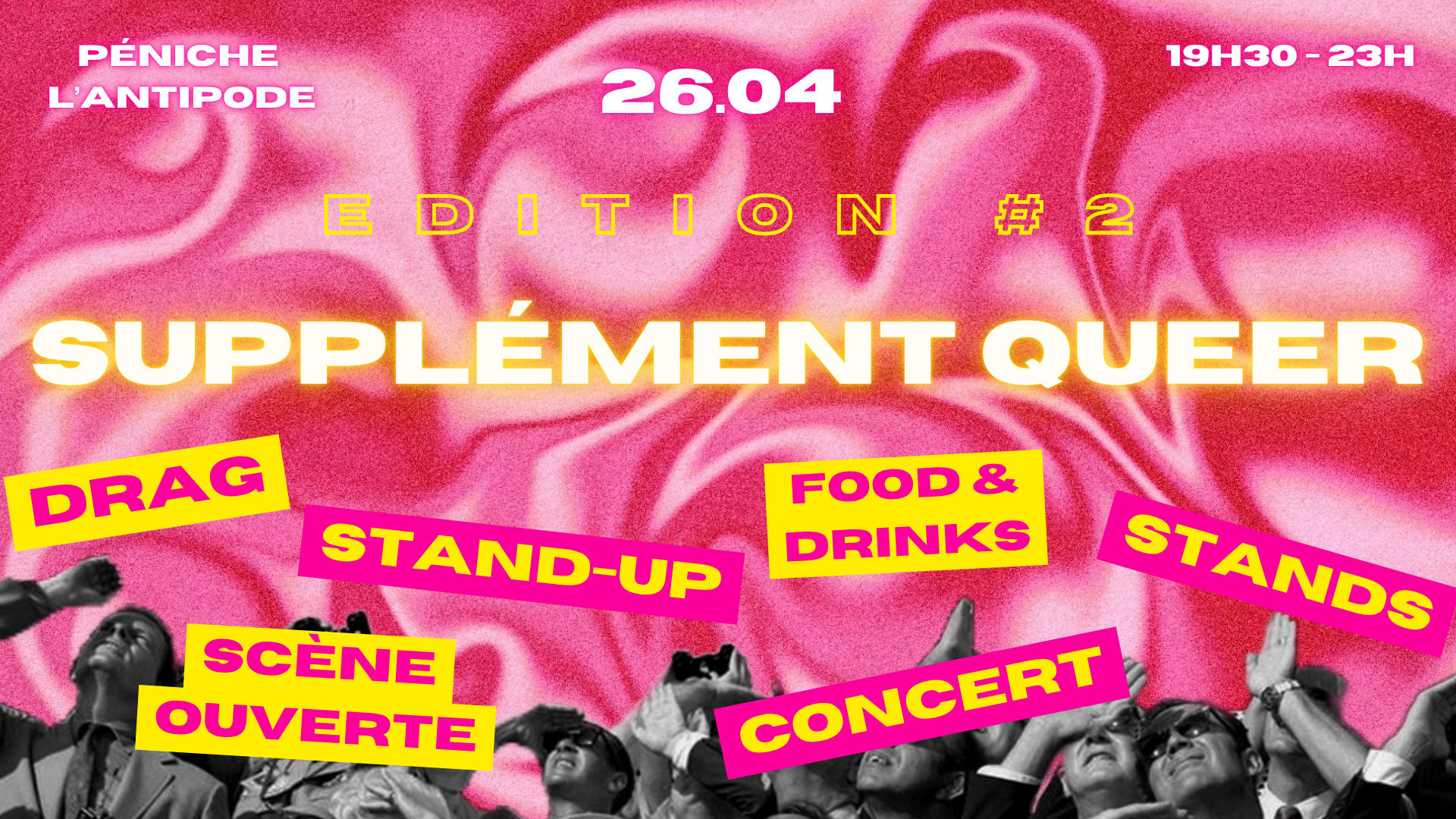 Supplément Queer X Péniche Antipode Cover