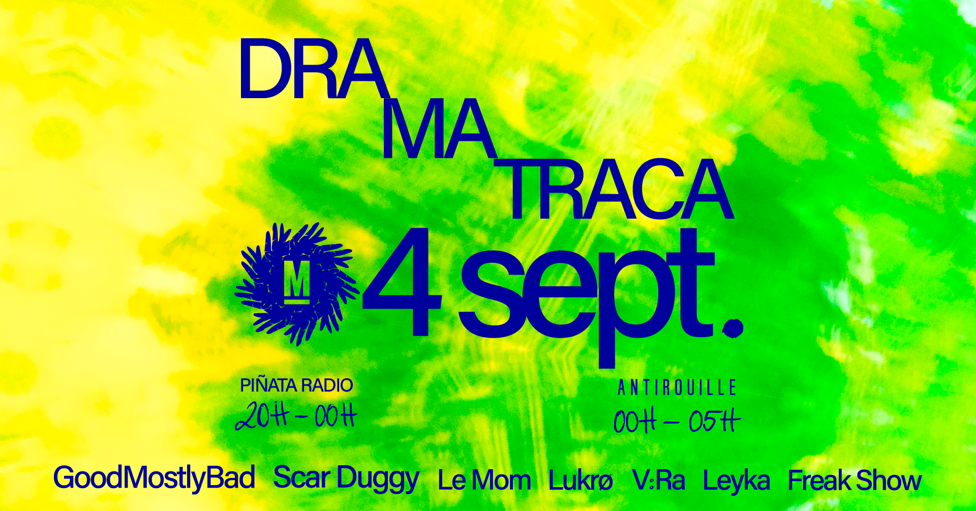 Dra Ma Traca (Drama X Matraca) @Antirouille 04.09.26 Cover